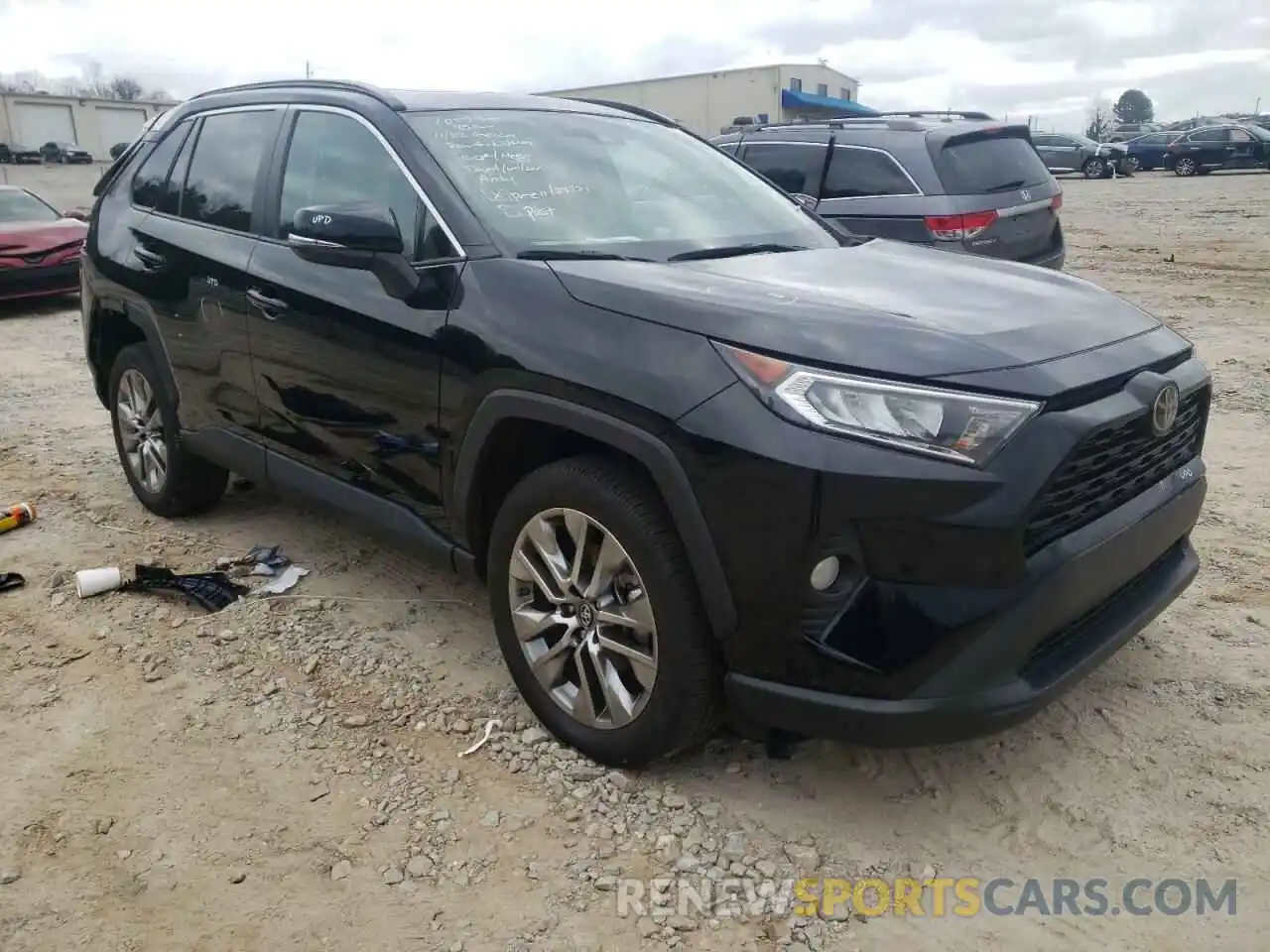 1 Photograph of a damaged car 2T3A1RFV1KC048387 TOYOTA RAV4 2019