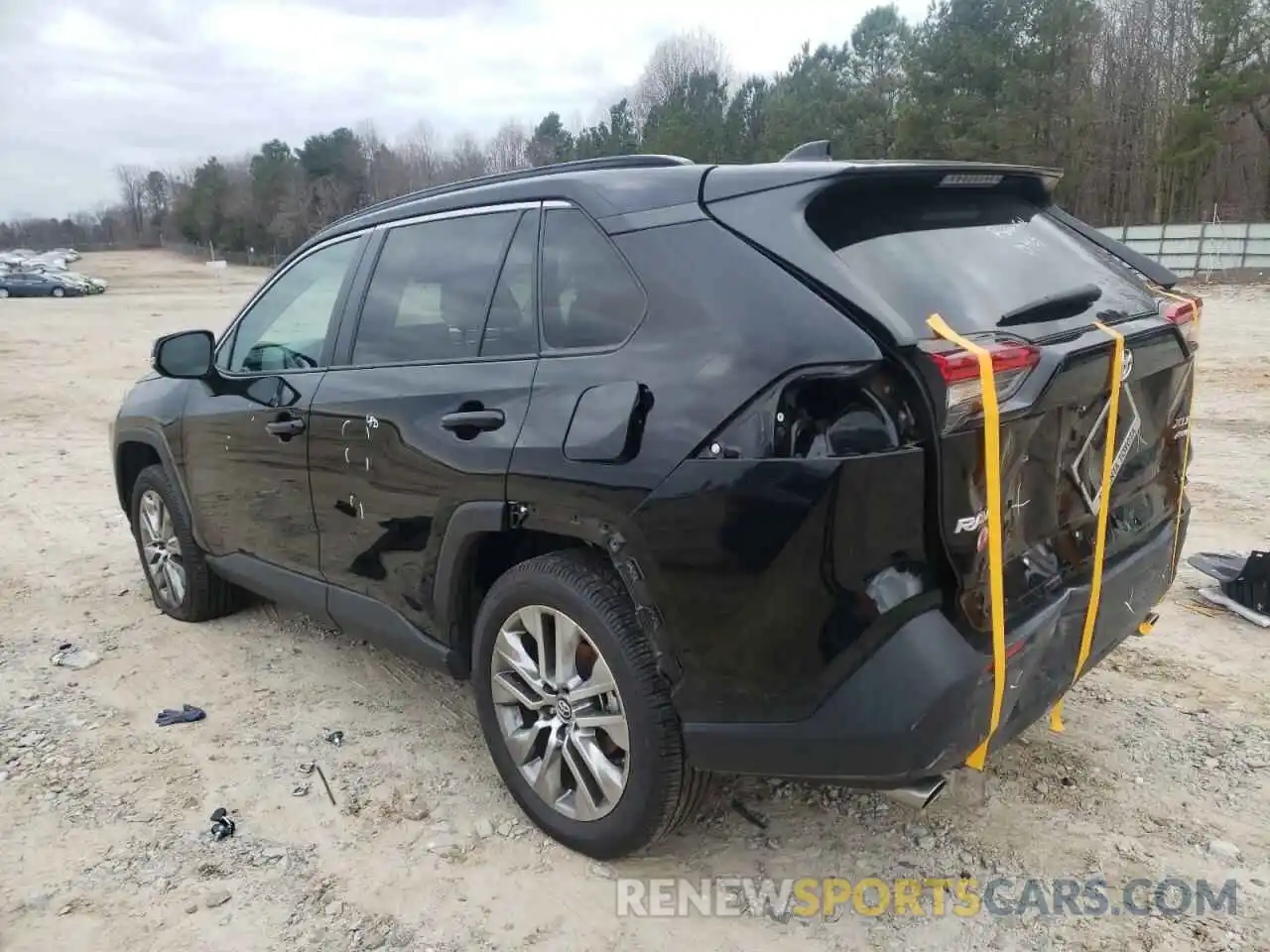 3 Photograph of a damaged car 2T3A1RFV1KC048387 TOYOTA RAV4 2019