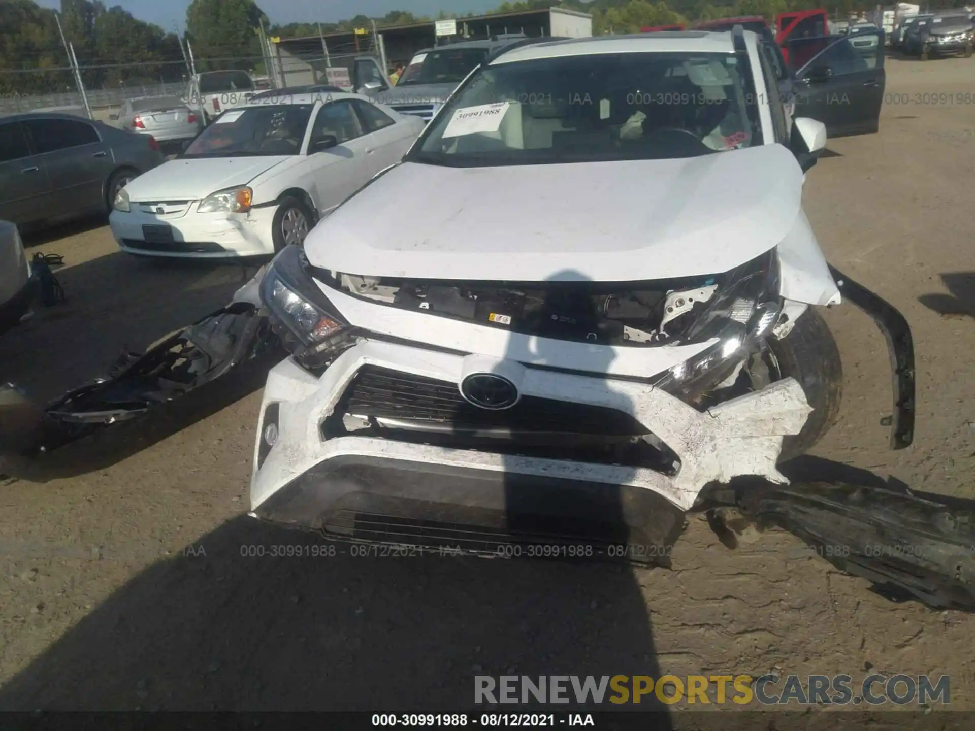 6 Photograph of a damaged car 2T3A1RFV1KC049054 TOYOTA RAV4 2019