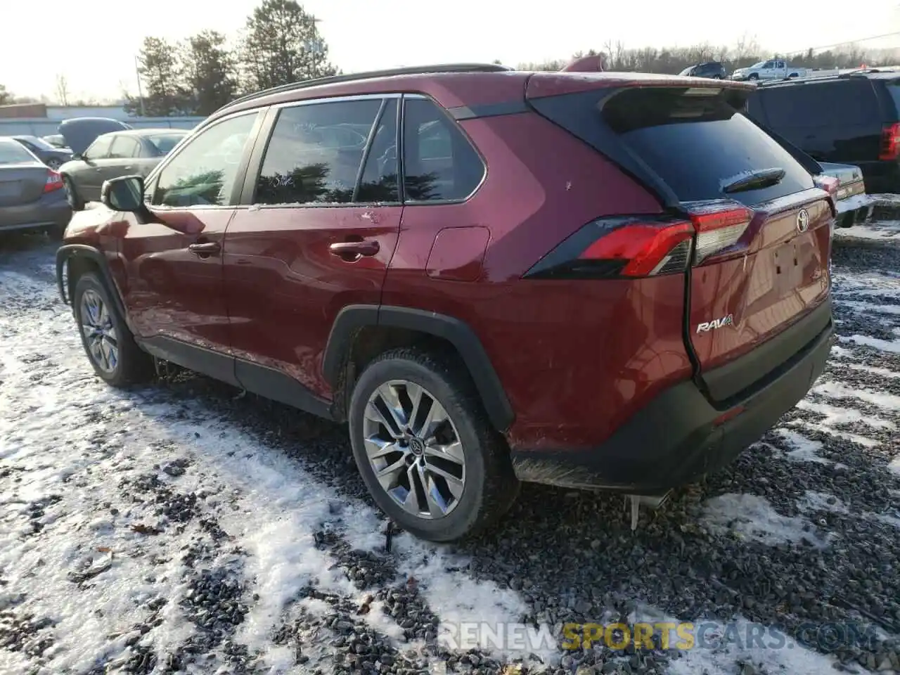 3 Фотография поврежденного автомобиля 2T3A1RFV1KC052097 TOYOTA RAV4 2019