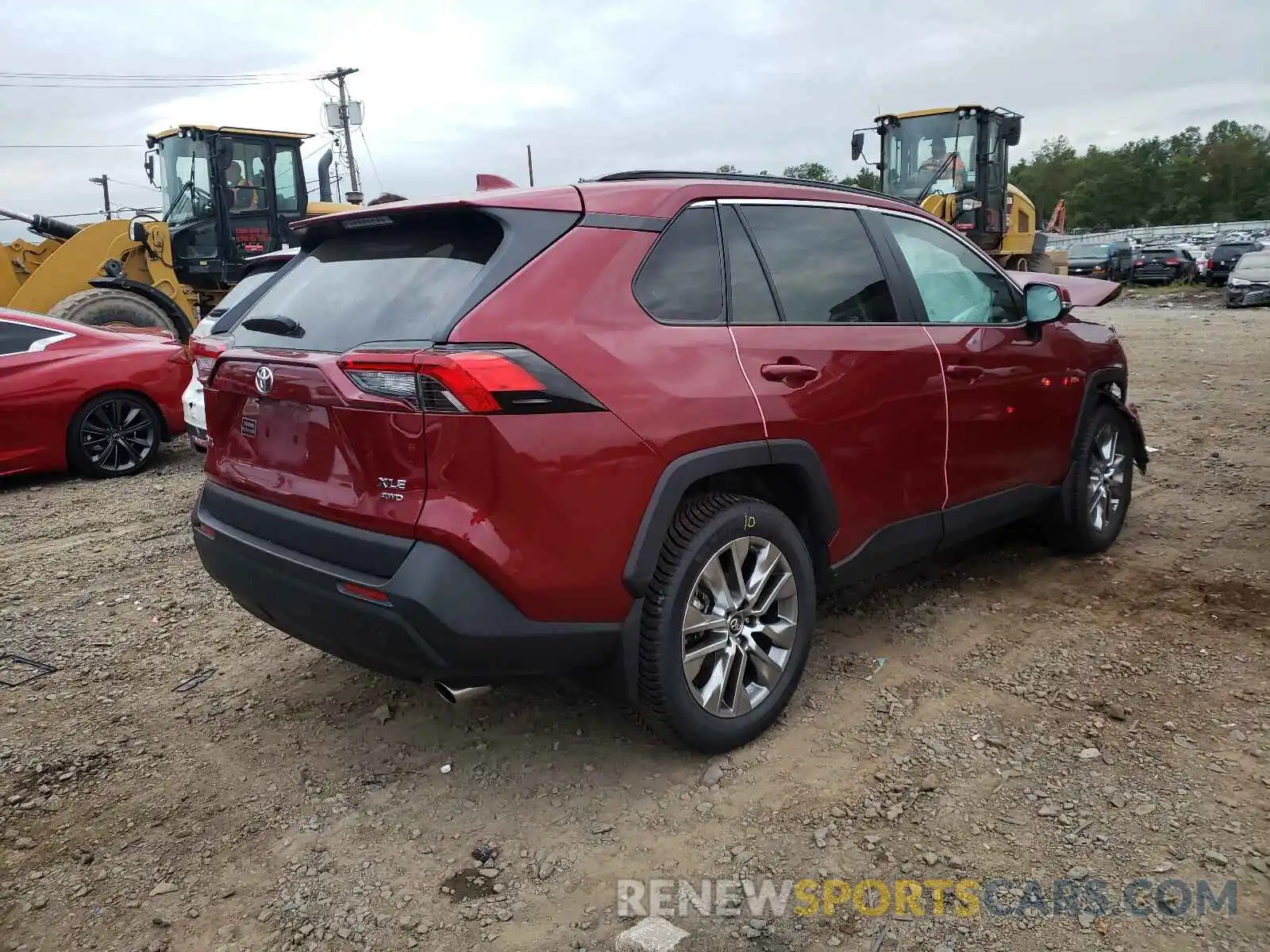 4 Photograph of a damaged car 2T3A1RFV1KC053251 TOYOTA RAV4 2019