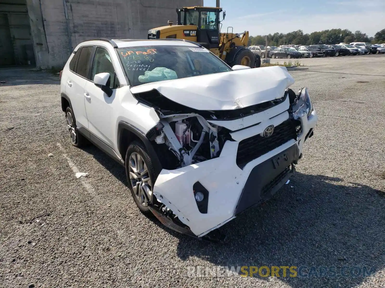 1 Photograph of a damaged car 2T3A1RFV1KC057803 TOYOTA RAV4 2019