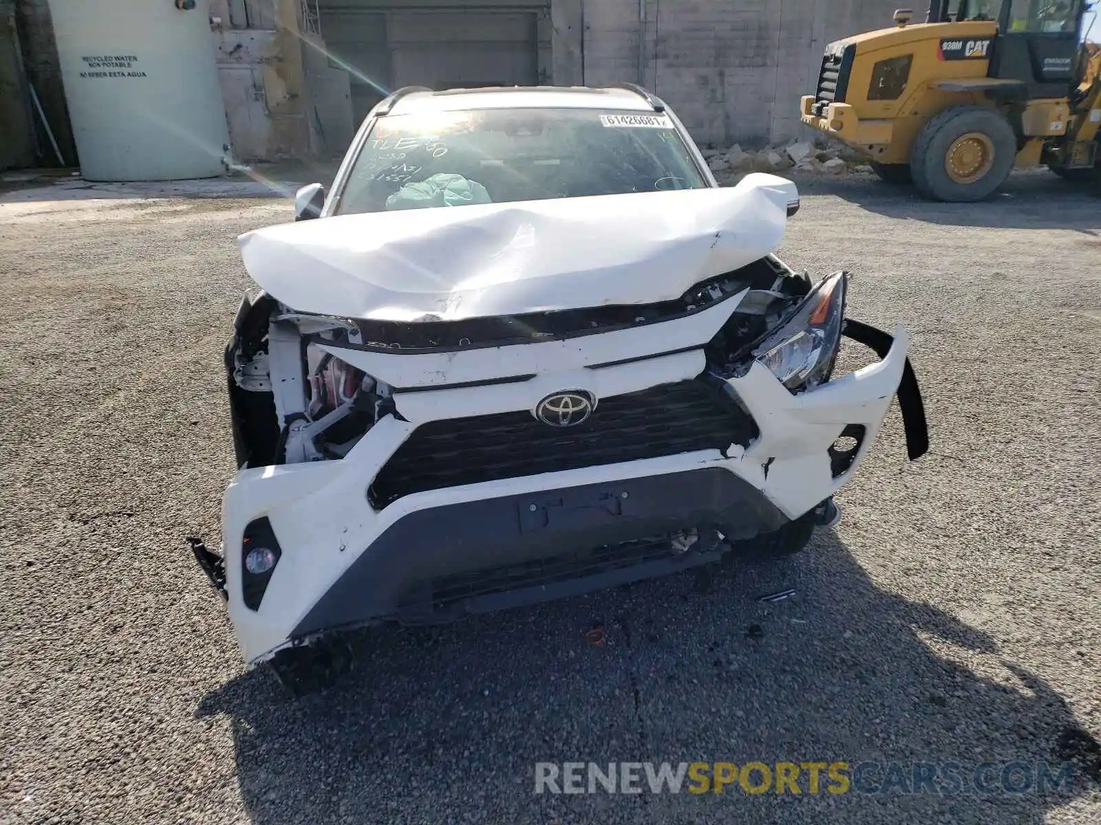 9 Photograph of a damaged car 2T3A1RFV1KC057803 TOYOTA RAV4 2019