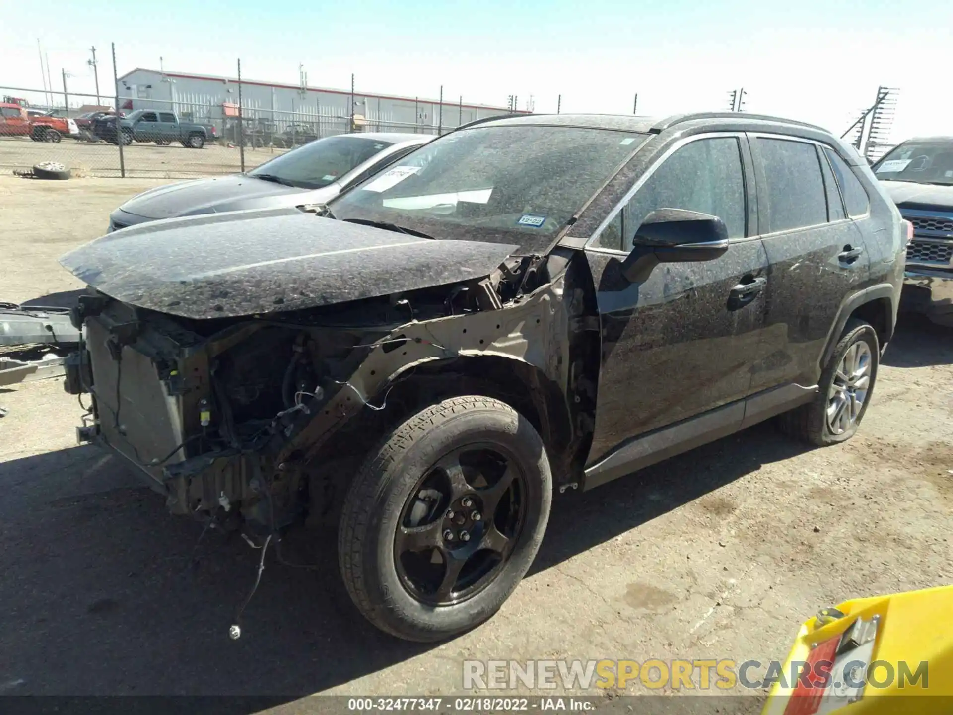 2 Photograph of a damaged car 2T3A1RFV1KW001035 TOYOTA RAV4 2019