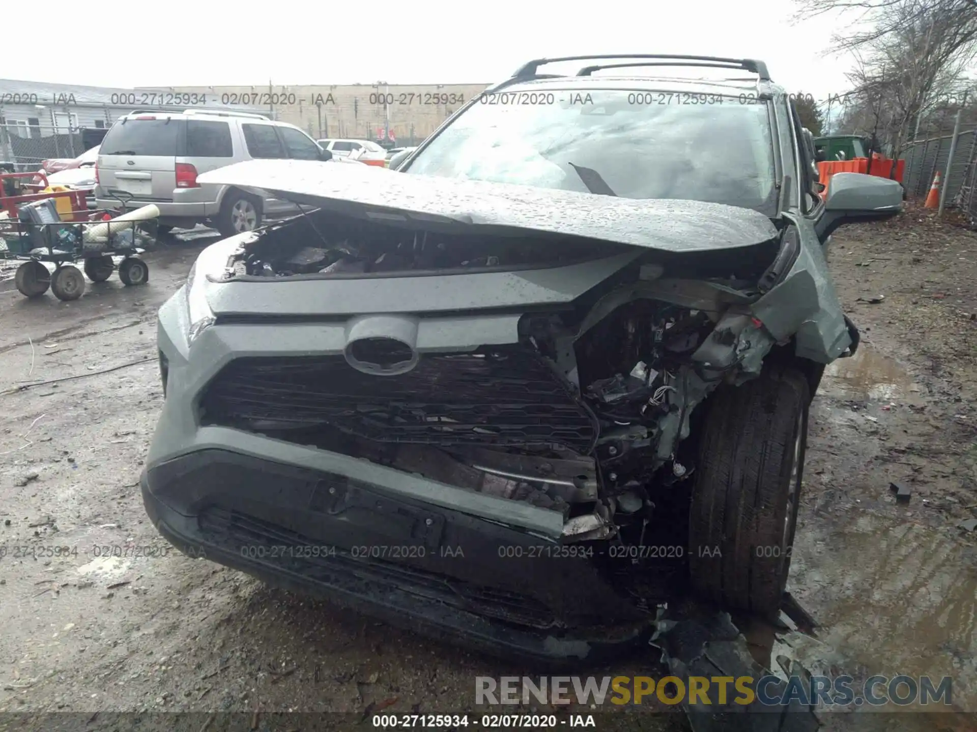 6 Photograph of a damaged car 2T3A1RFV1KW016425 TOYOTA RAV4 2019