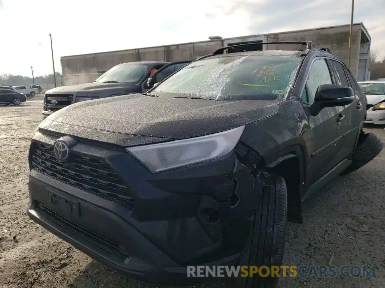 2 Фотография поврежденного автомобиля 2T3A1RFV1KW023844 TOYOTA RAV4 2019