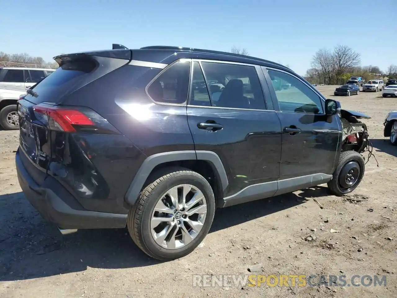 3 Фотография поврежденного автомобиля 2T3A1RFV1KW046430 TOYOTA RAV4 2019