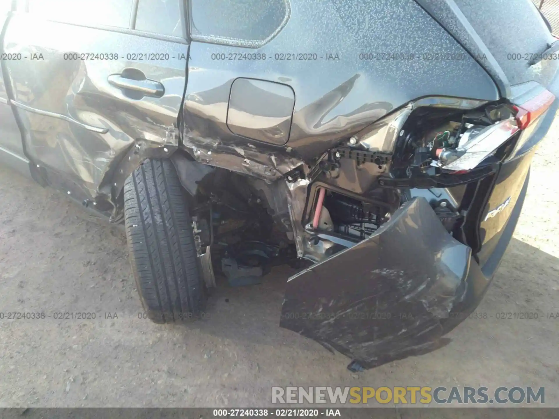 6 Photograph of a damaged car 2T3A1RFV1KW073563 TOYOTA RAV4 2019