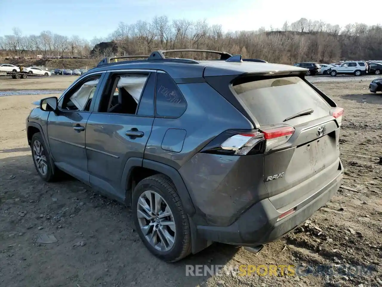 2 Фотография поврежденного автомобиля 2T3A1RFV2KC032005 TOYOTA RAV4 2019