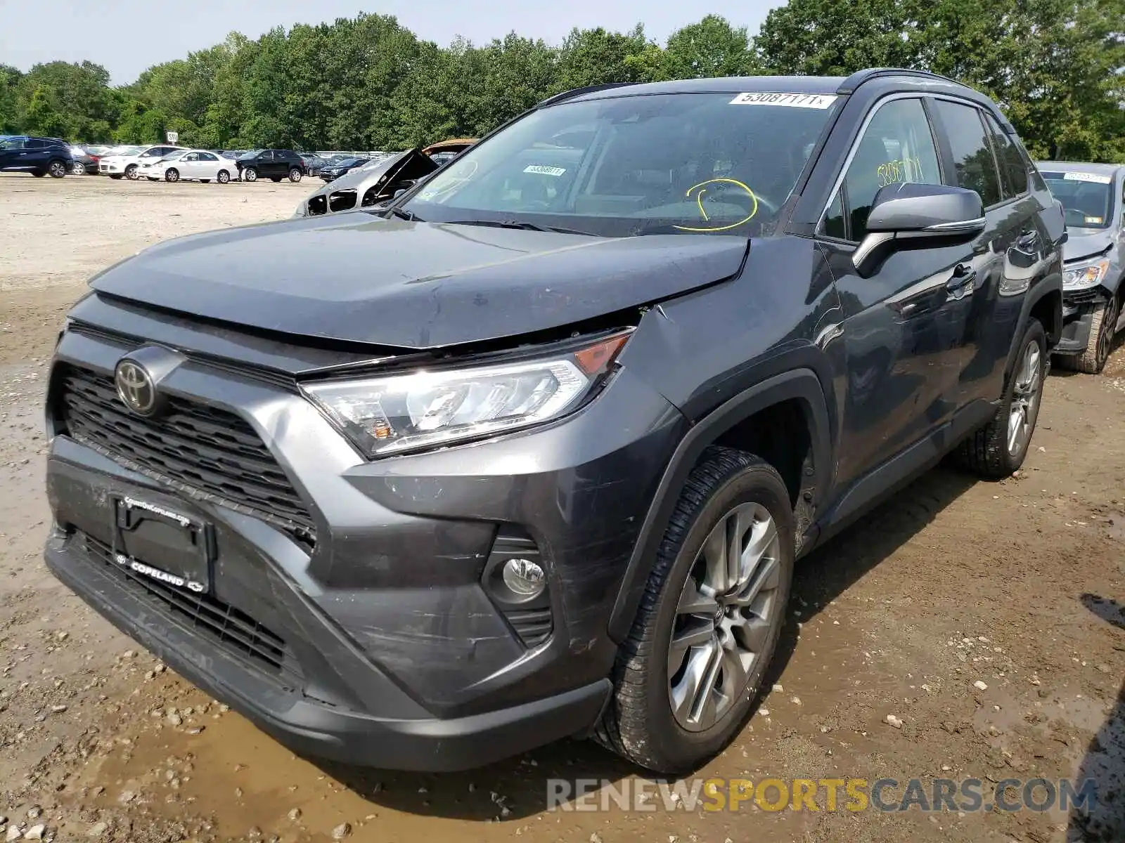 2 Photograph of a damaged car 2T3A1RFV2KC045479 TOYOTA RAV4 2019