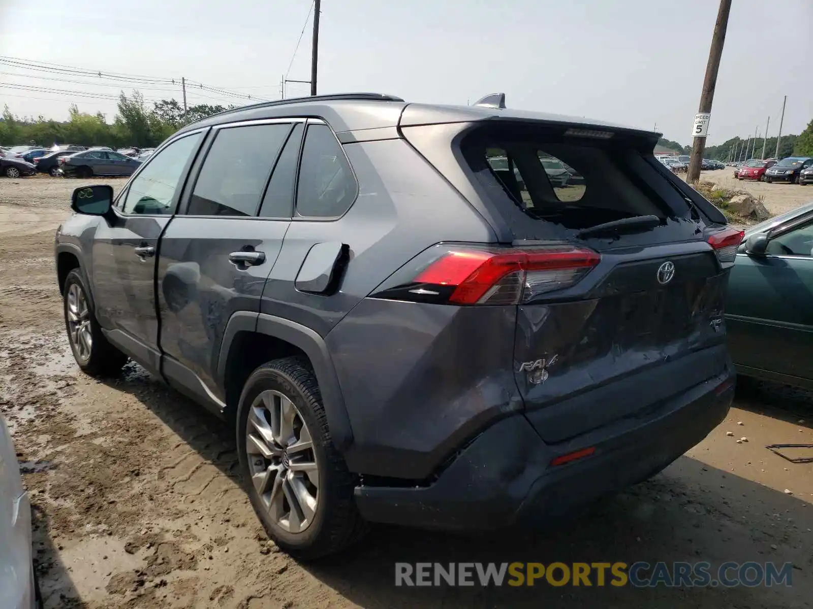 3 Photograph of a damaged car 2T3A1RFV2KC045479 TOYOTA RAV4 2019