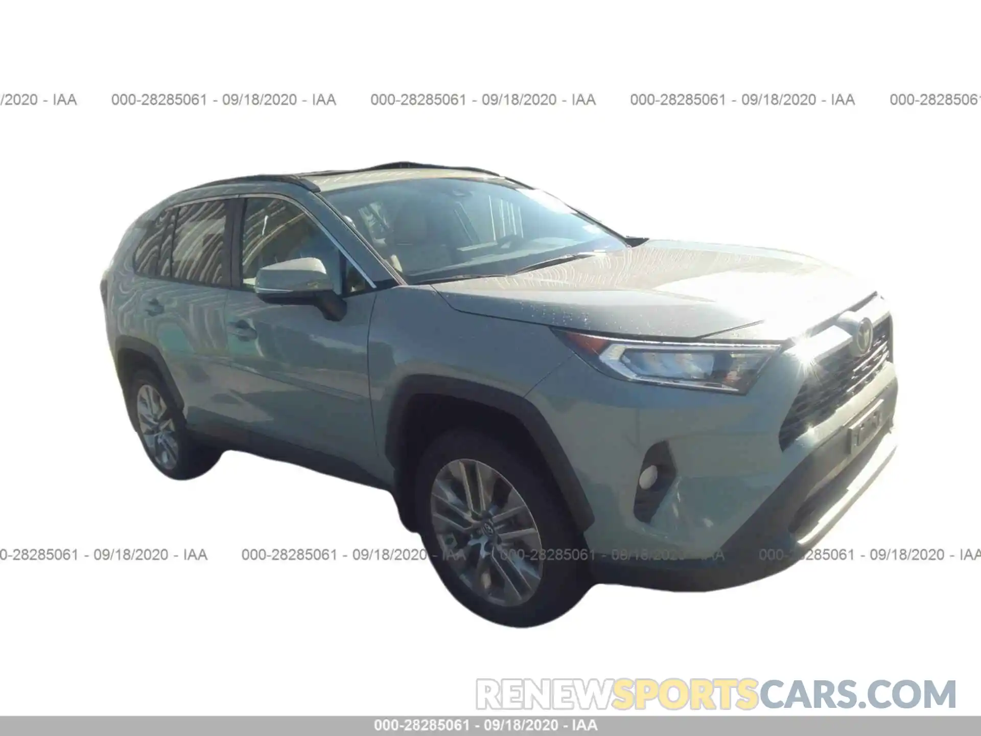 1 Photograph of a damaged car 2T3A1RFV2KW046873 TOYOTA RAV4 2019