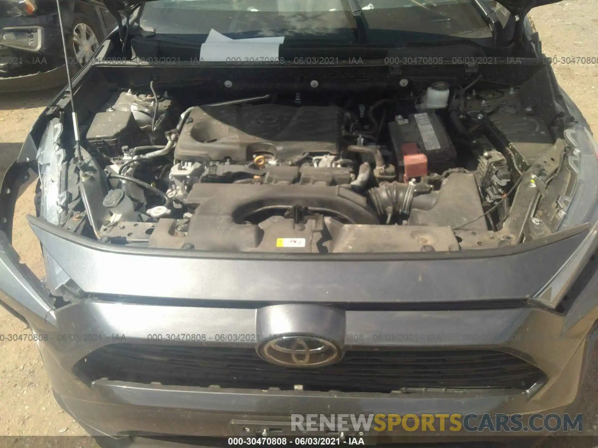 10 Photograph of a damaged car 2T3A1RFV2KW054679 TOYOTA RAV4 2019