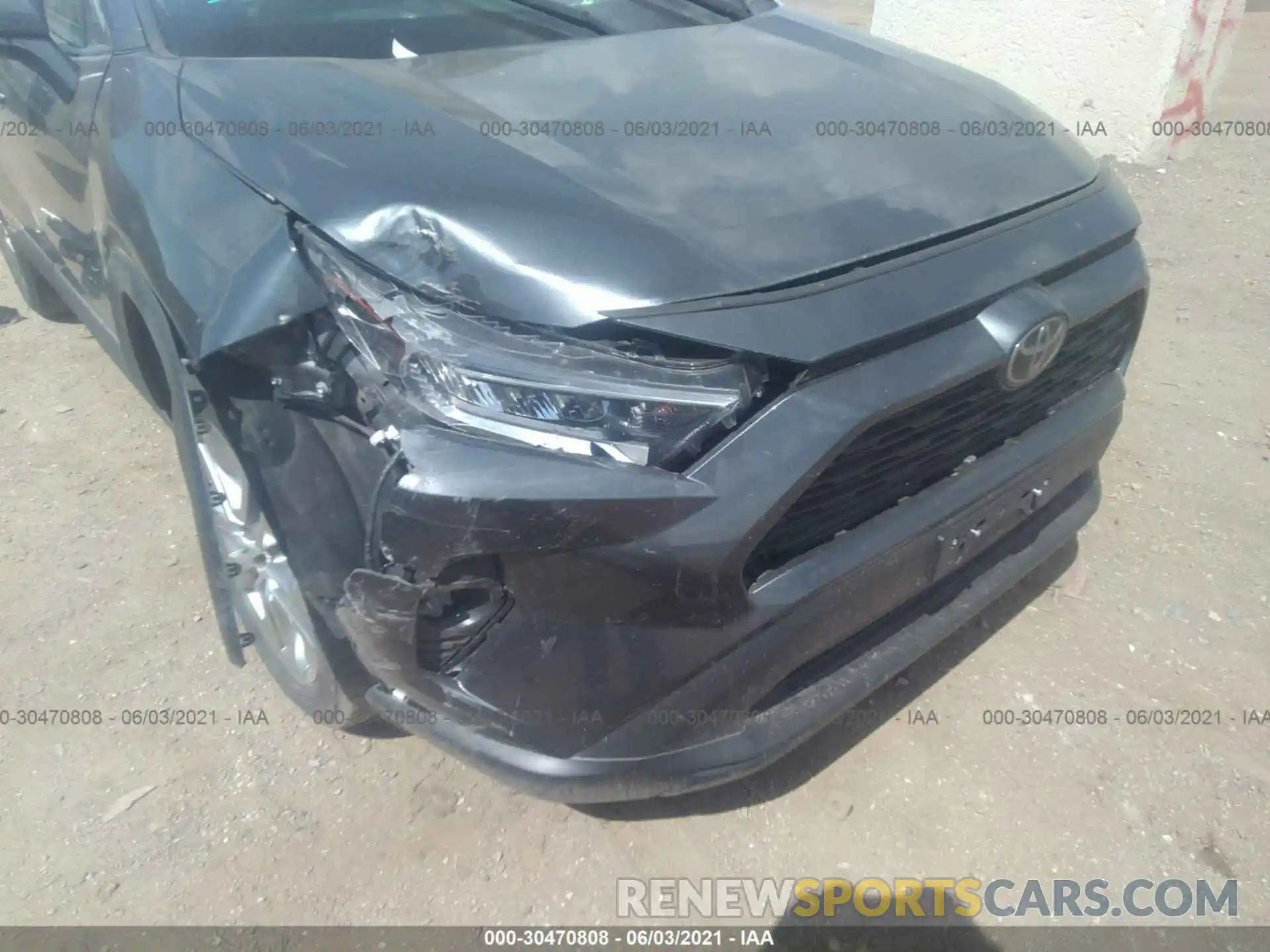 6 Photograph of a damaged car 2T3A1RFV2KW054679 TOYOTA RAV4 2019