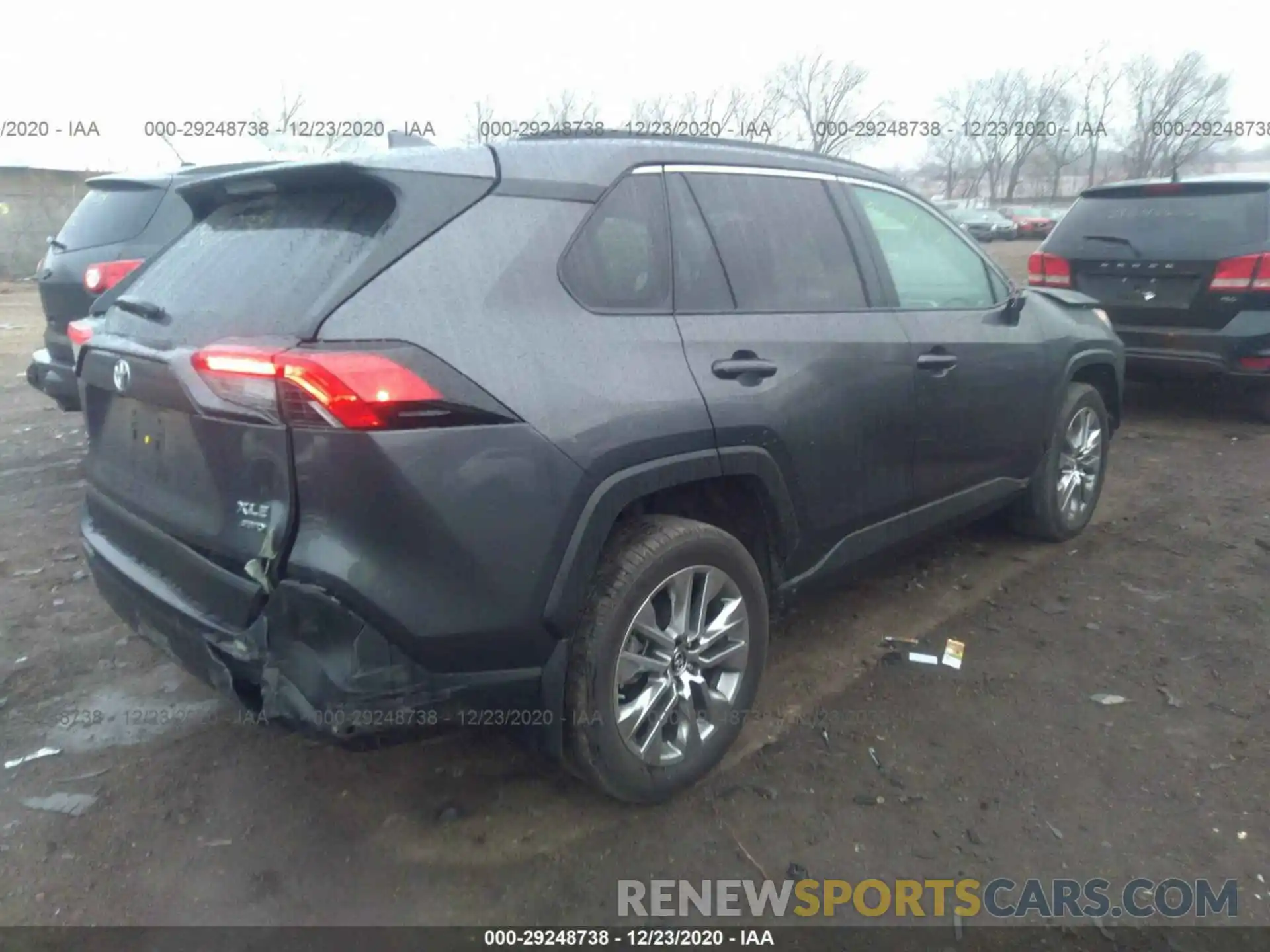 4 Фотография поврежденного автомобиля 2T3A1RFV2KW054682 TOYOTA RAV4 2019