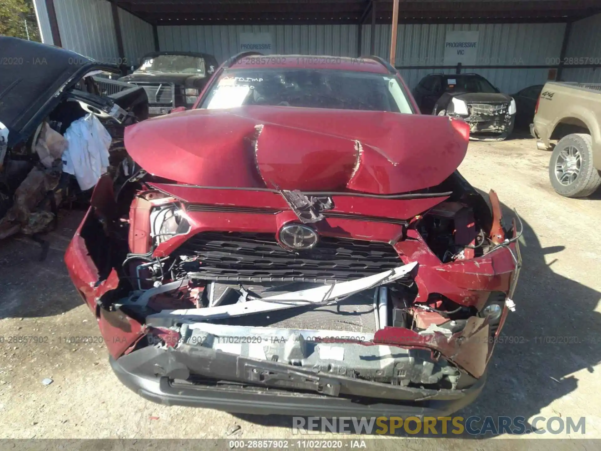 6 Photograph of a damaged car 2T3A1RFV2KW064094 TOYOTA RAV4 2019