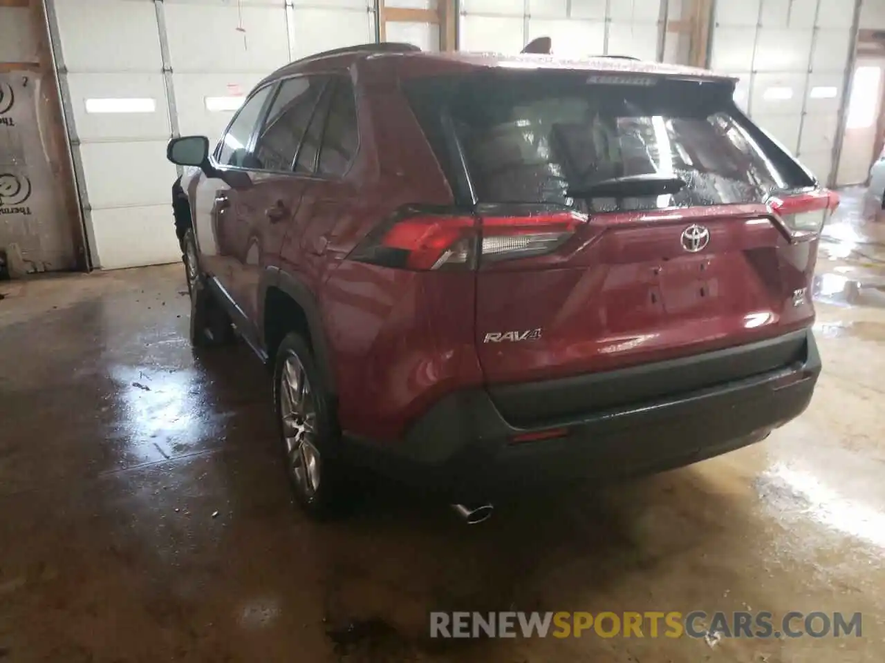 3 Photograph of a damaged car 2T3A1RFV2KW078027 TOYOTA RAV4 2019