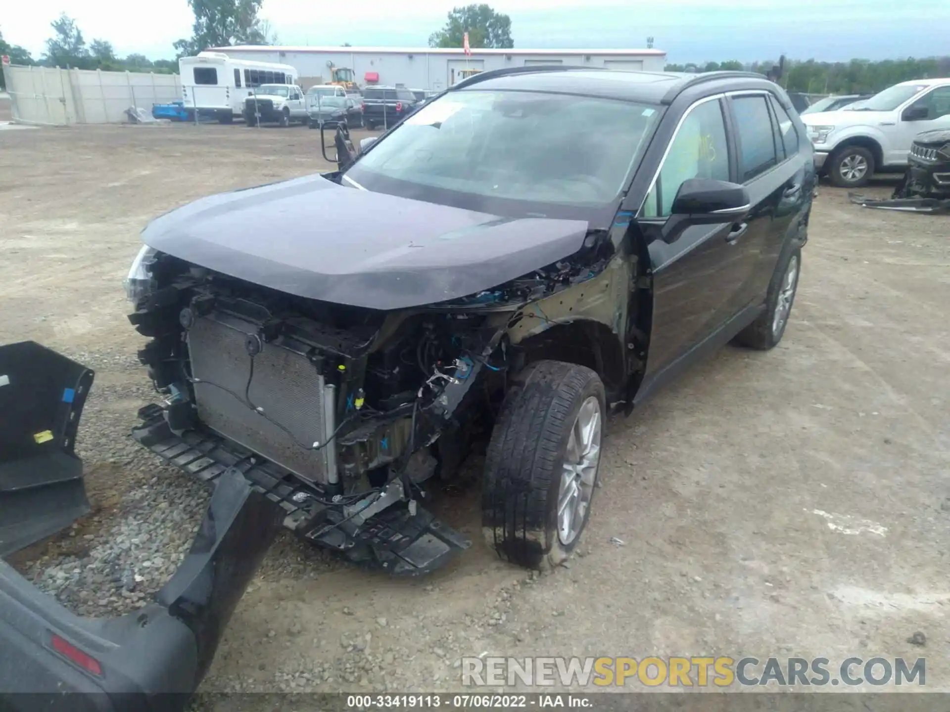 6 Photograph of a damaged car 2T3A1RFV3KC014998 TOYOTA RAV4 2019