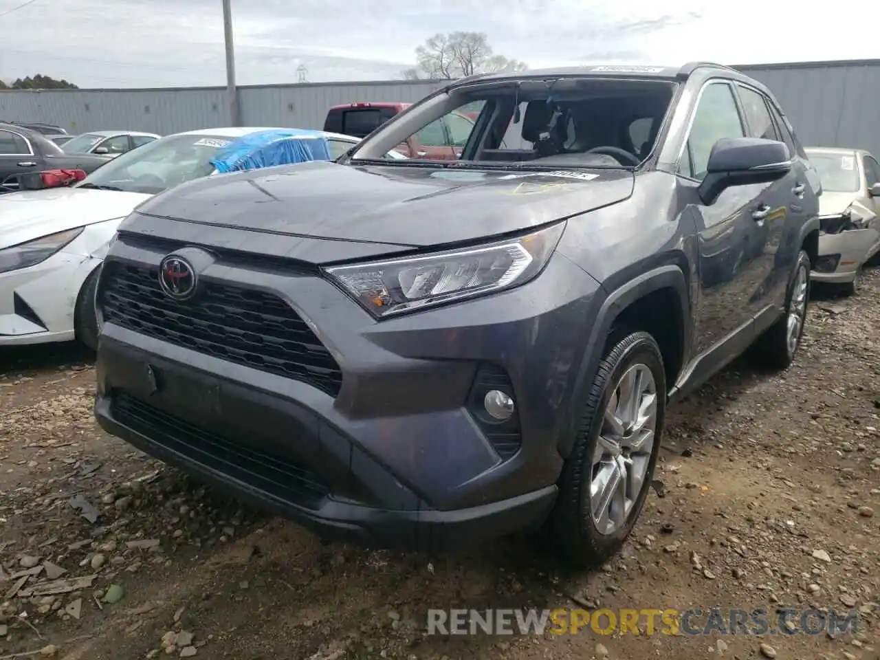 2 Фотография поврежденного автомобиля 2T3A1RFV3KC019263 TOYOTA RAV4 2019