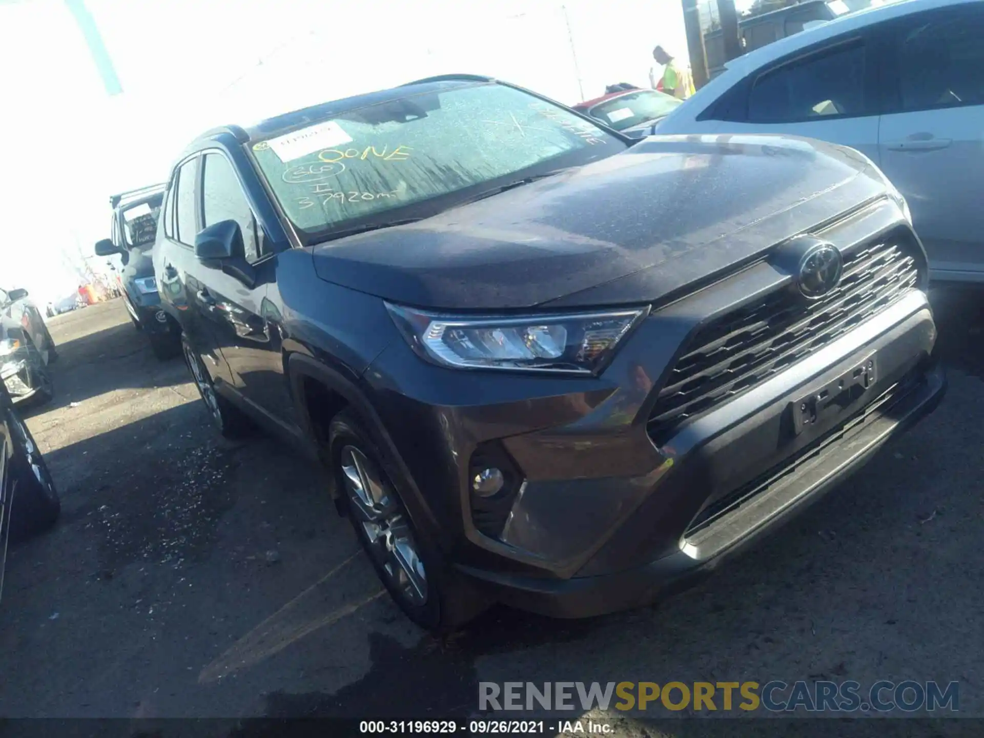 1 Photograph of a damaged car 2T3A1RFV3KC048570 TOYOTA RAV4 2019