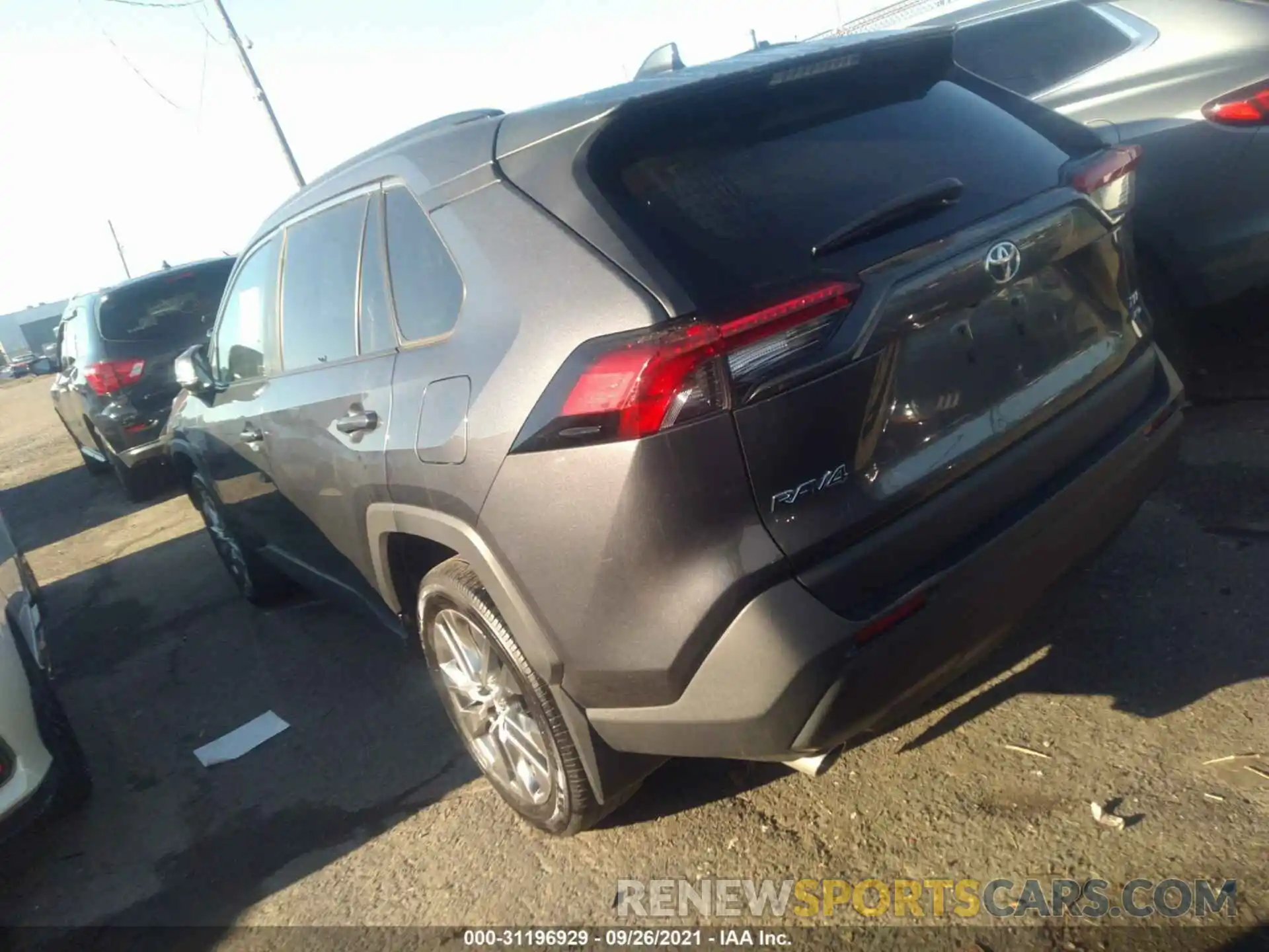 3 Photograph of a damaged car 2T3A1RFV3KC048570 TOYOTA RAV4 2019