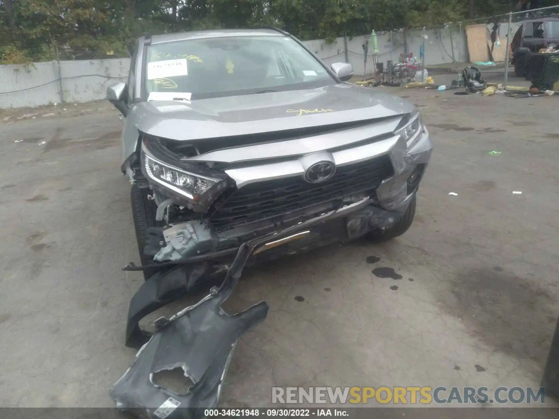 6 Photograph of a damaged car 2T3A1RFV3KC051467 TOYOTA RAV4 2019