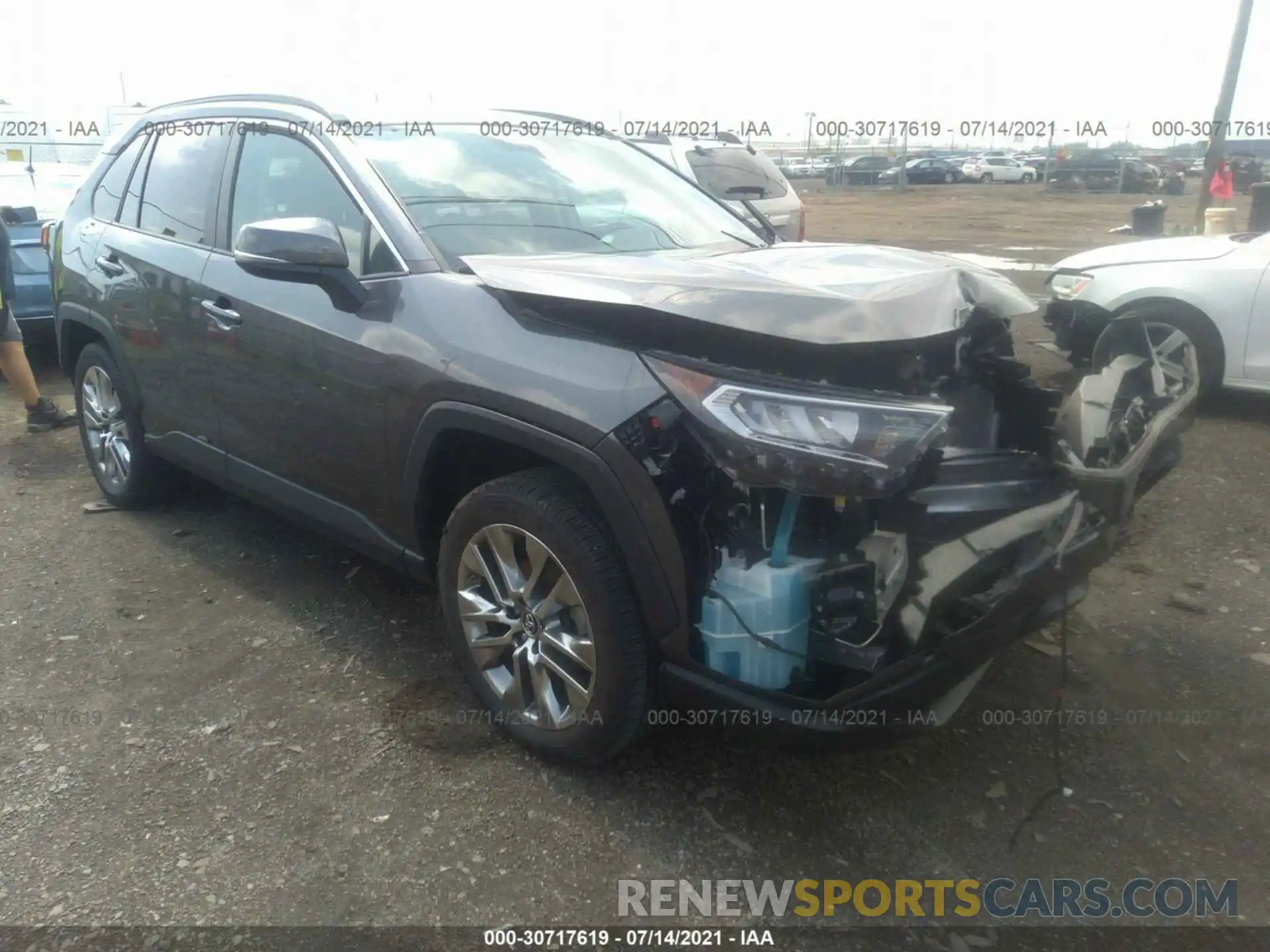 1 Photograph of a damaged car 2T3A1RFV3KC059309 TOYOTA RAV4 2019