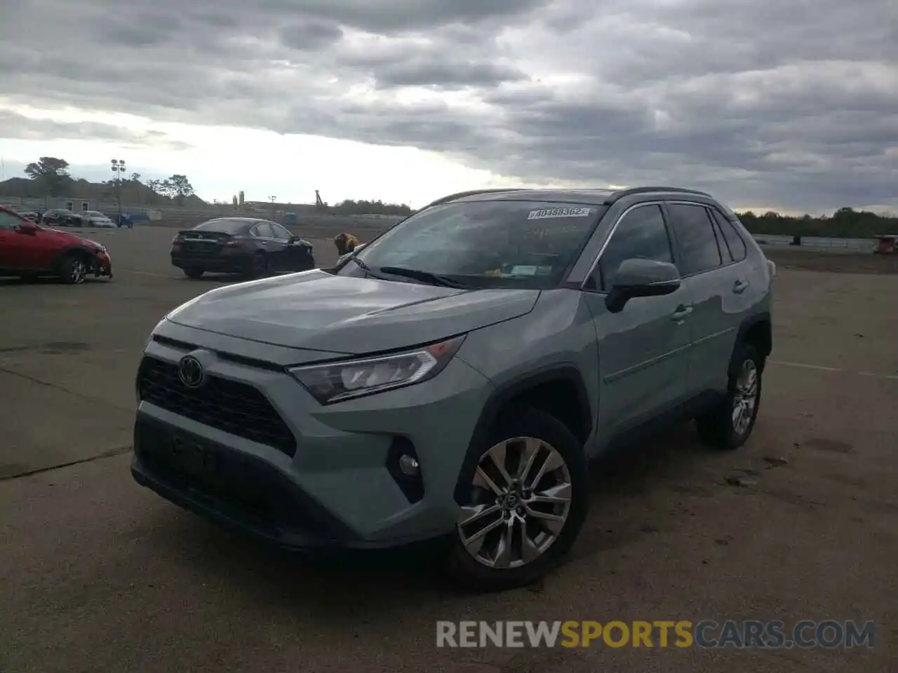 2 Photograph of a damaged car 2T3A1RFV3KW046252 TOYOTA RAV4 2019