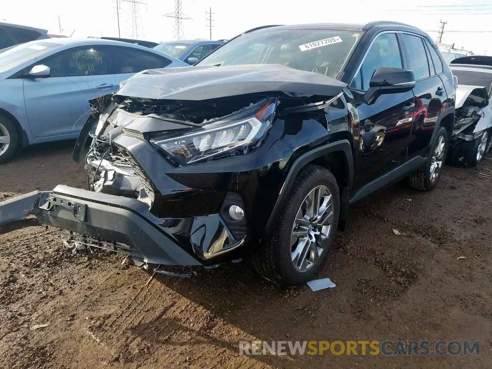 2 Photograph of a damaged car 2T3A1RFV3KW048714 TOYOTA RAV4 2019