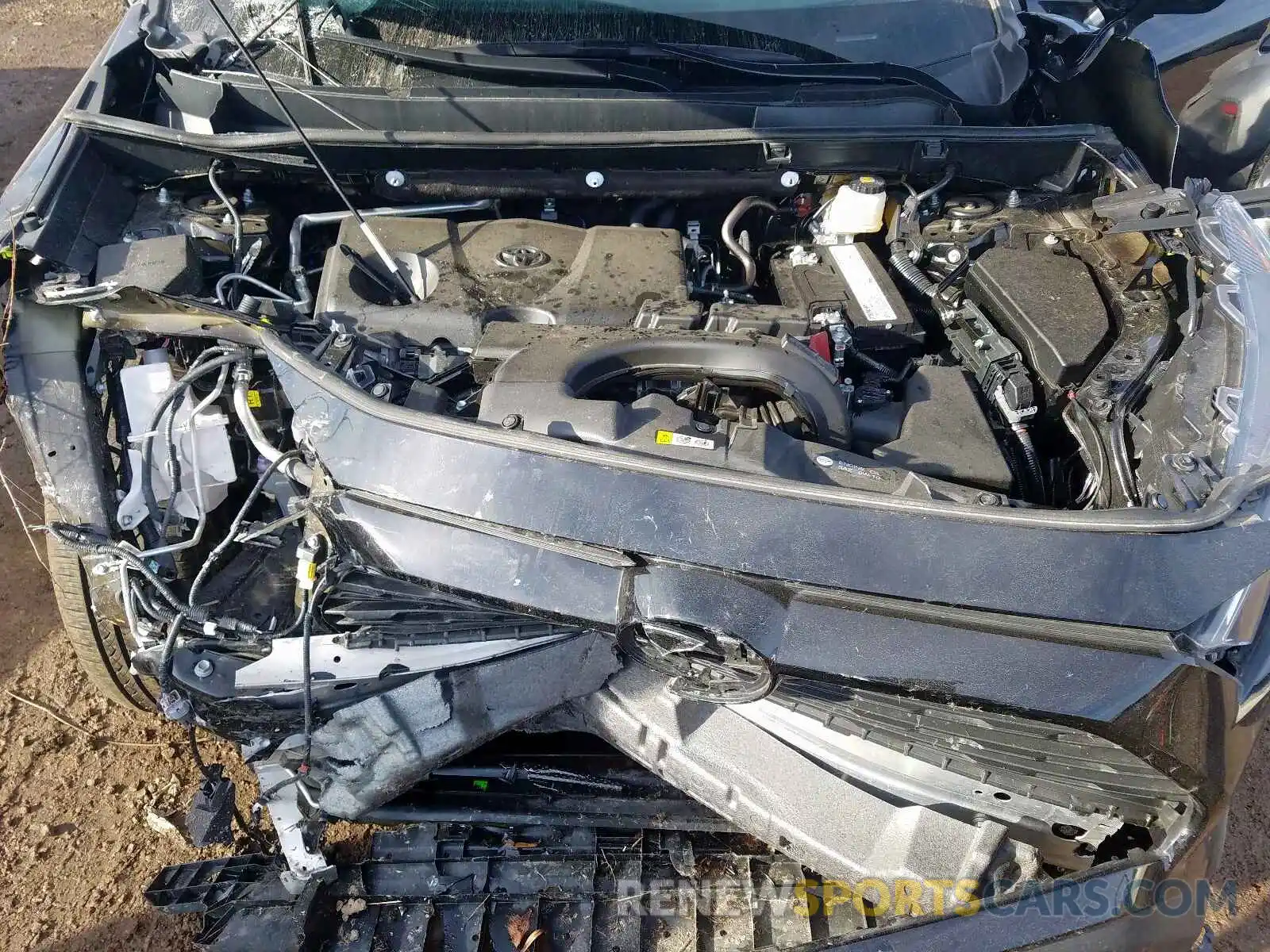 7 Photograph of a damaged car 2T3A1RFV3KW048714 TOYOTA RAV4 2019