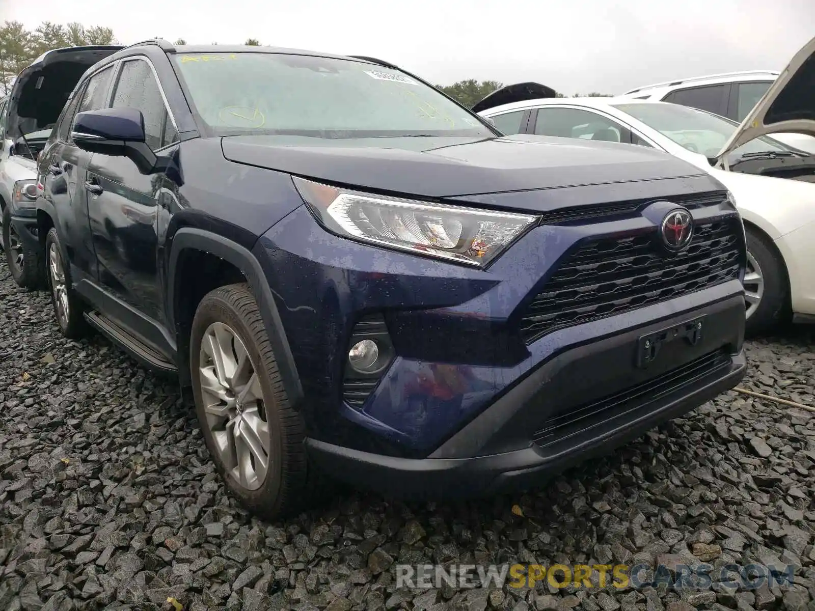 1 Photograph of a damaged car 2T3A1RFV3KW048826 TOYOTA RAV4 2019