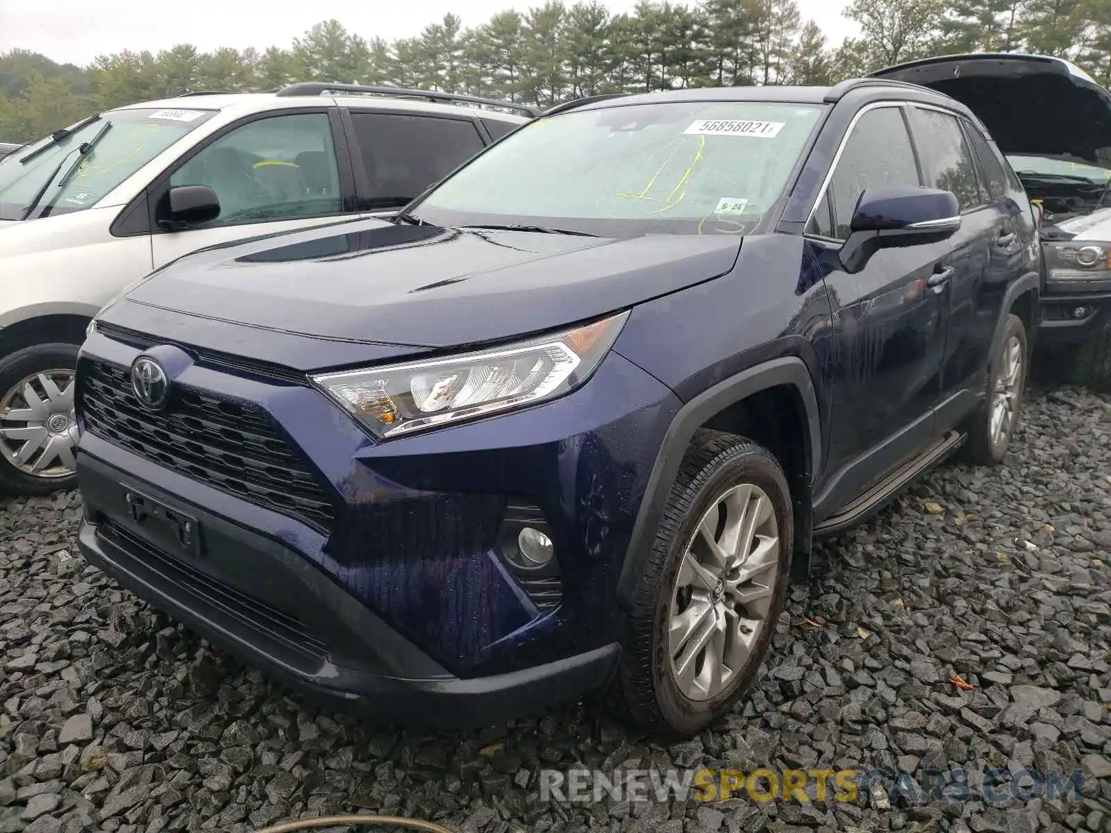 2 Фотография поврежденного автомобиля 2T3A1RFV3KW048826 TOYOTA RAV4 2019