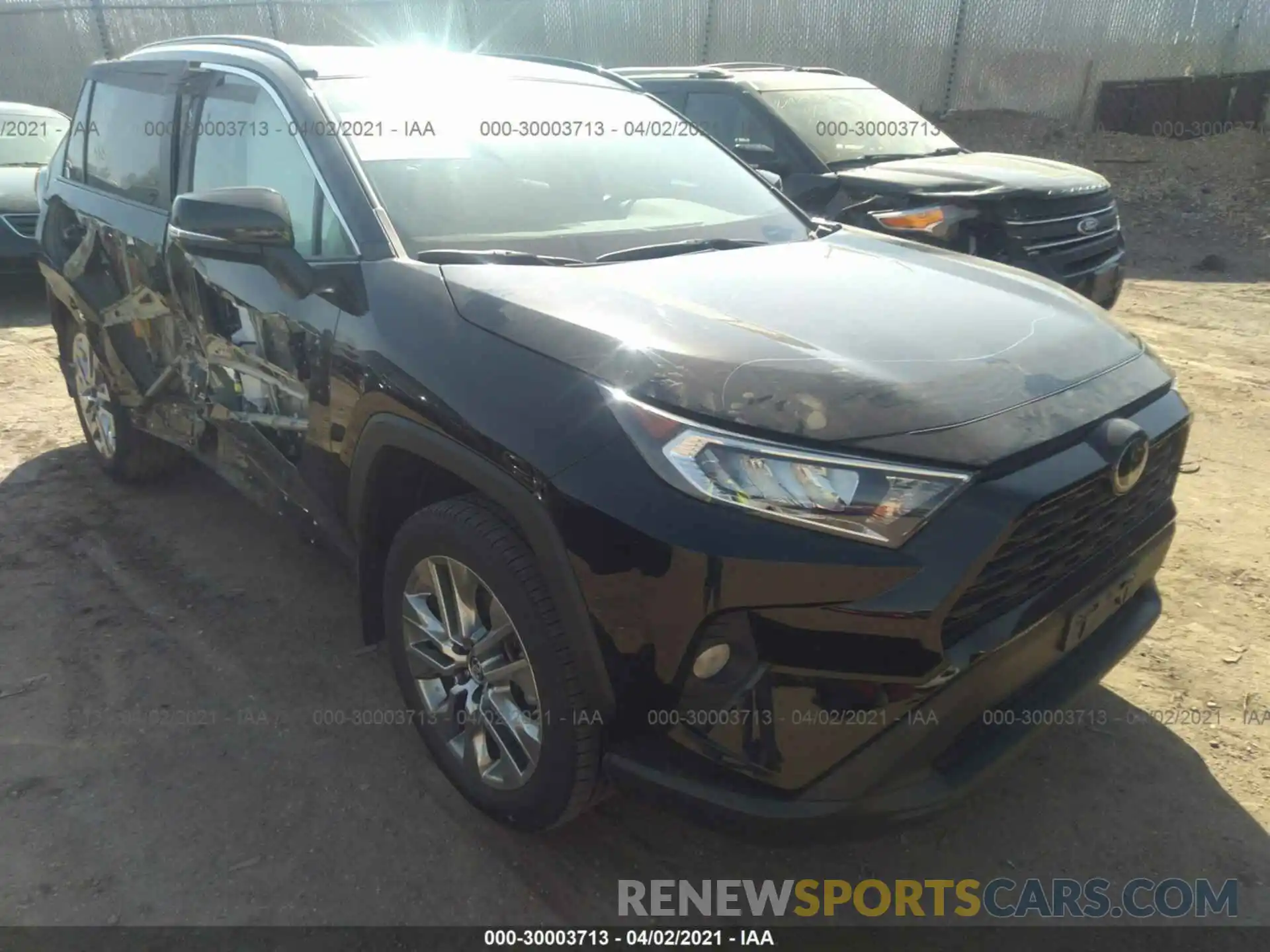 1 Фотография поврежденного автомобиля 2T3A1RFV3KW082166 TOYOTA RAV4 2019