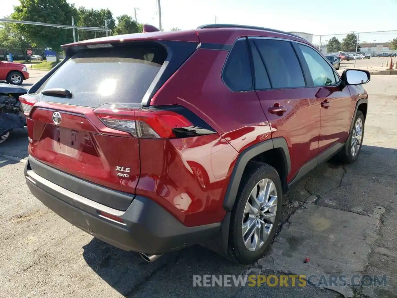 4 Фотография поврежденного автомобиля 2T3A1RFV4KC013441 TOYOTA RAV4 2019