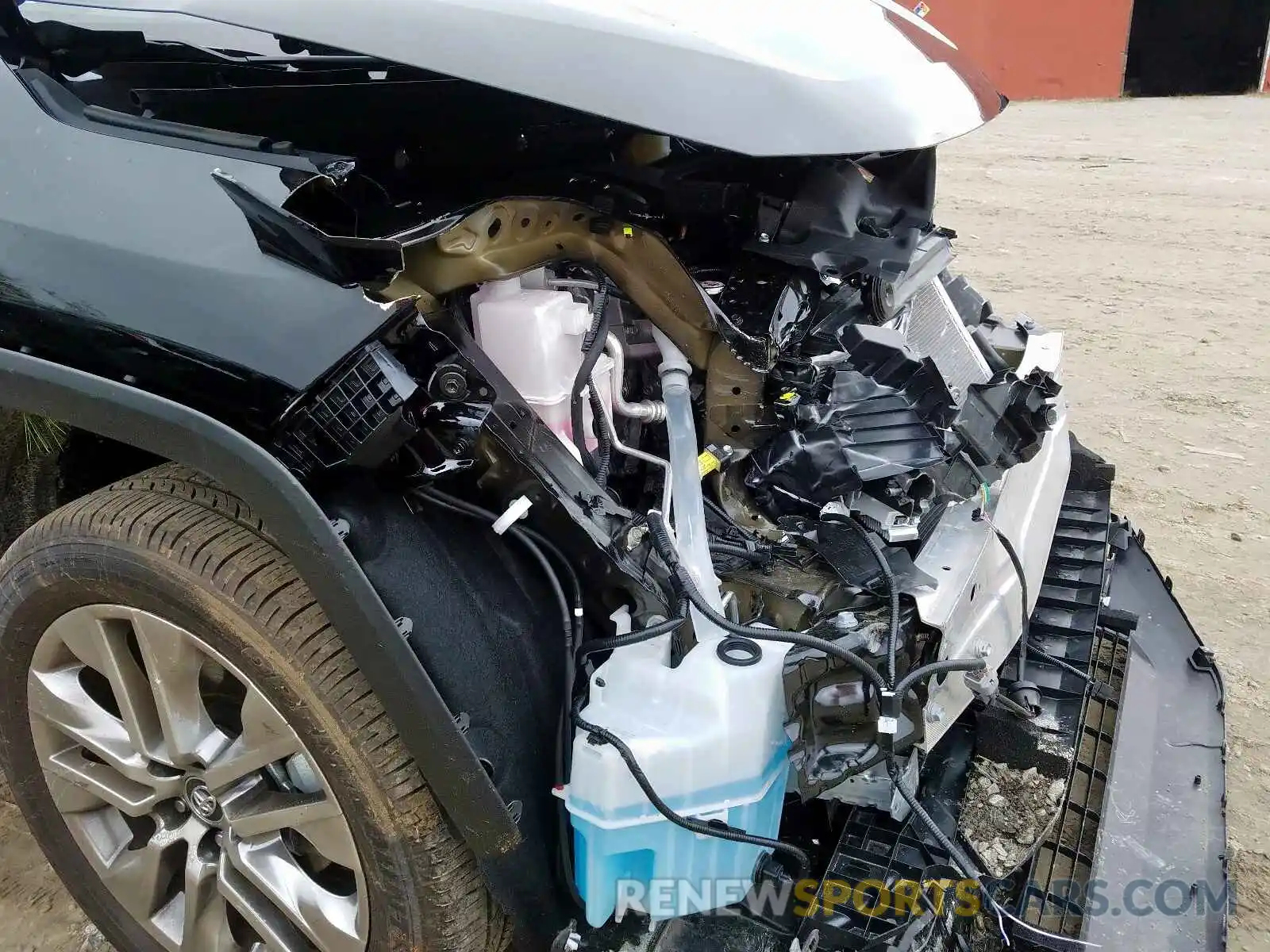 9 Photograph of a damaged car 2T3A1RFV4KC040333 TOYOTA RAV4 2019