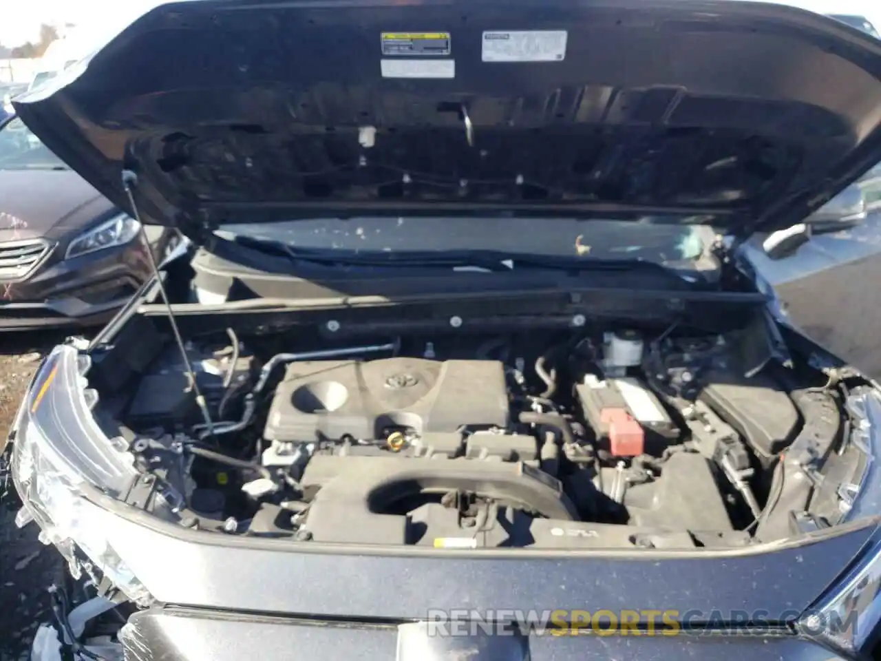 7 Photograph of a damaged car 2T3A1RFV4KC052515 TOYOTA RAV4 2019