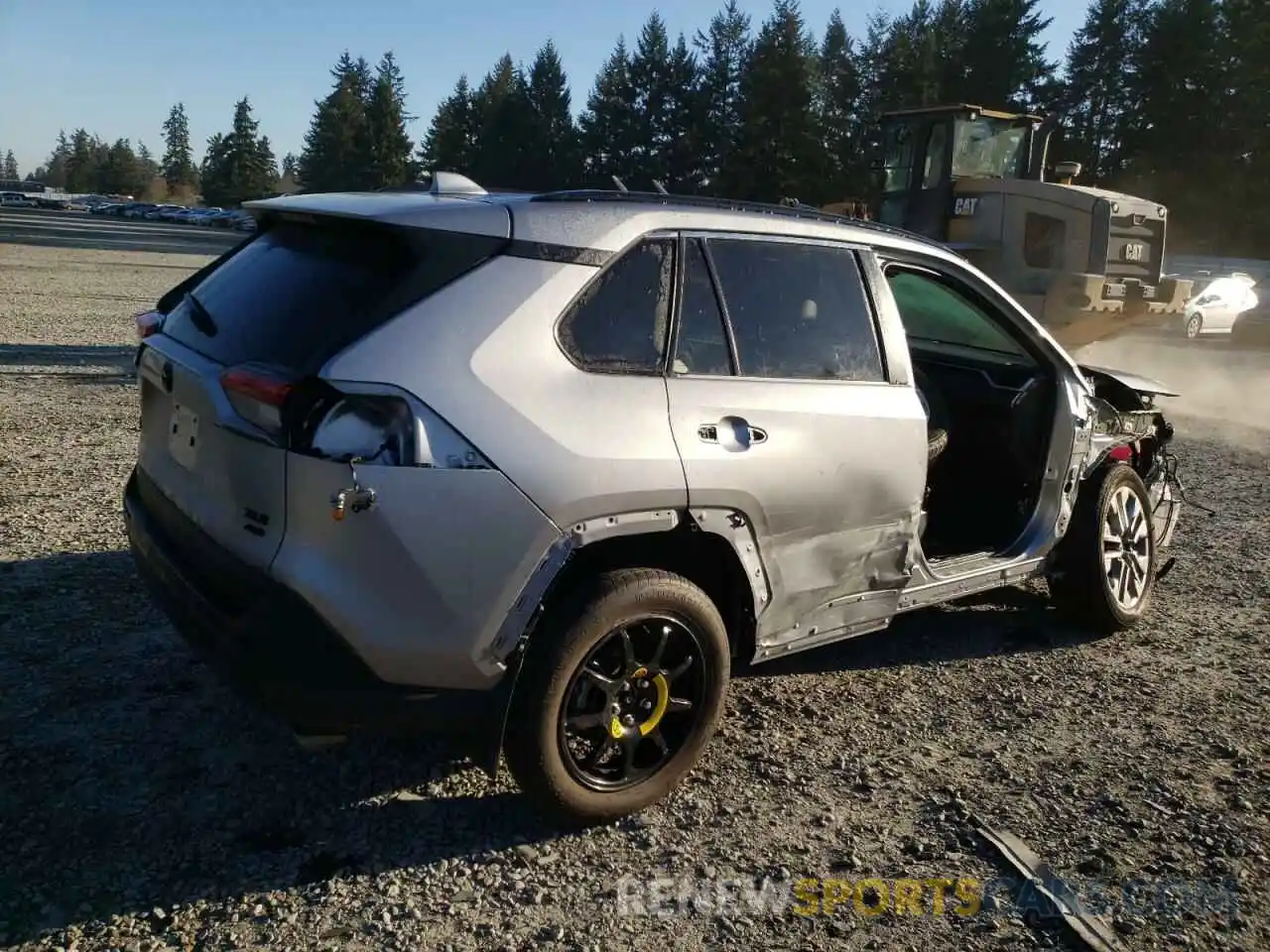 3 Photograph of a damaged car 2T3A1RFV4KC054085 TOYOTA RAV4 2019