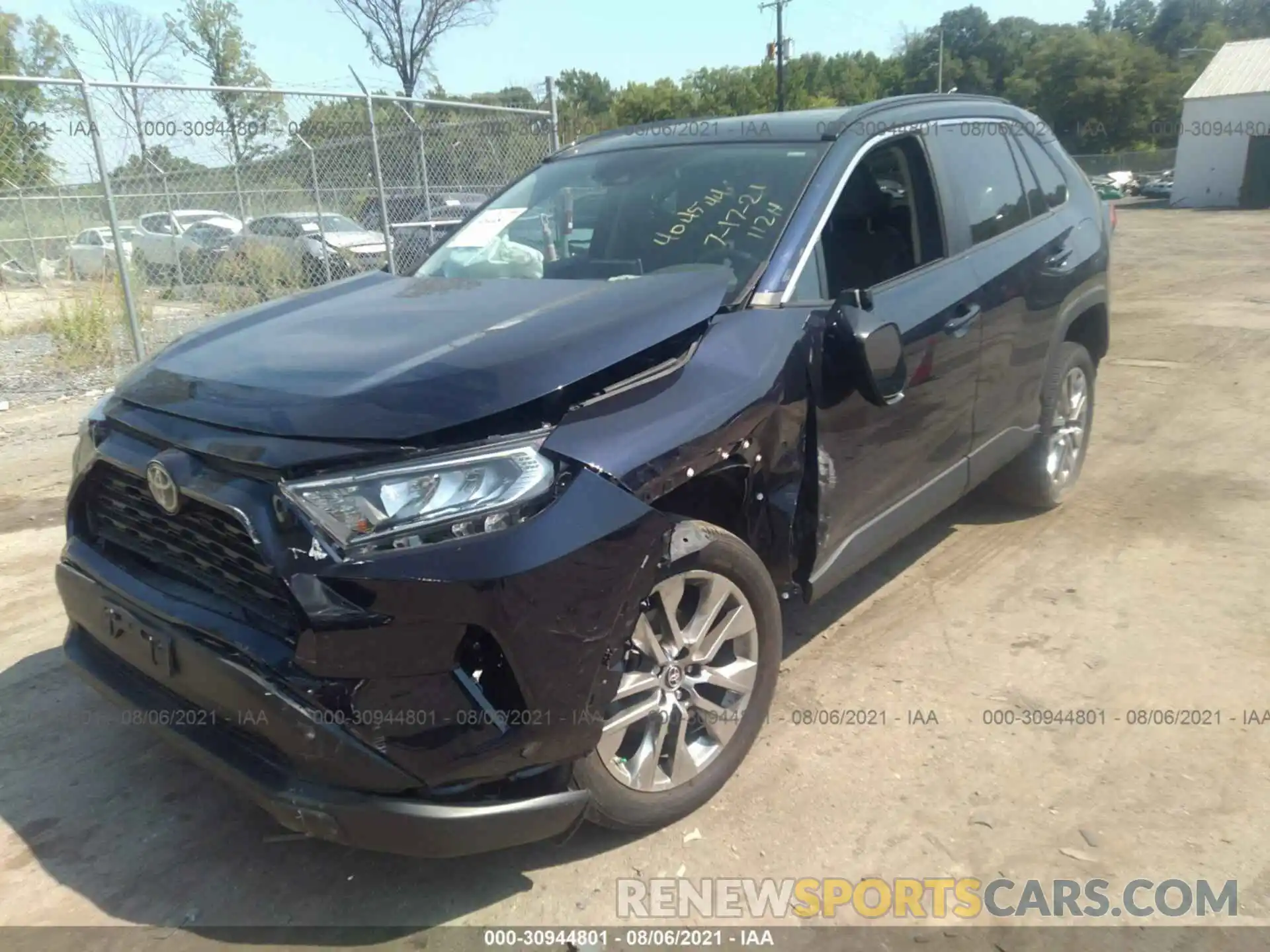 6 Фотография поврежденного автомобиля 2T3A1RFV4KC058637 TOYOTA RAV4 2019