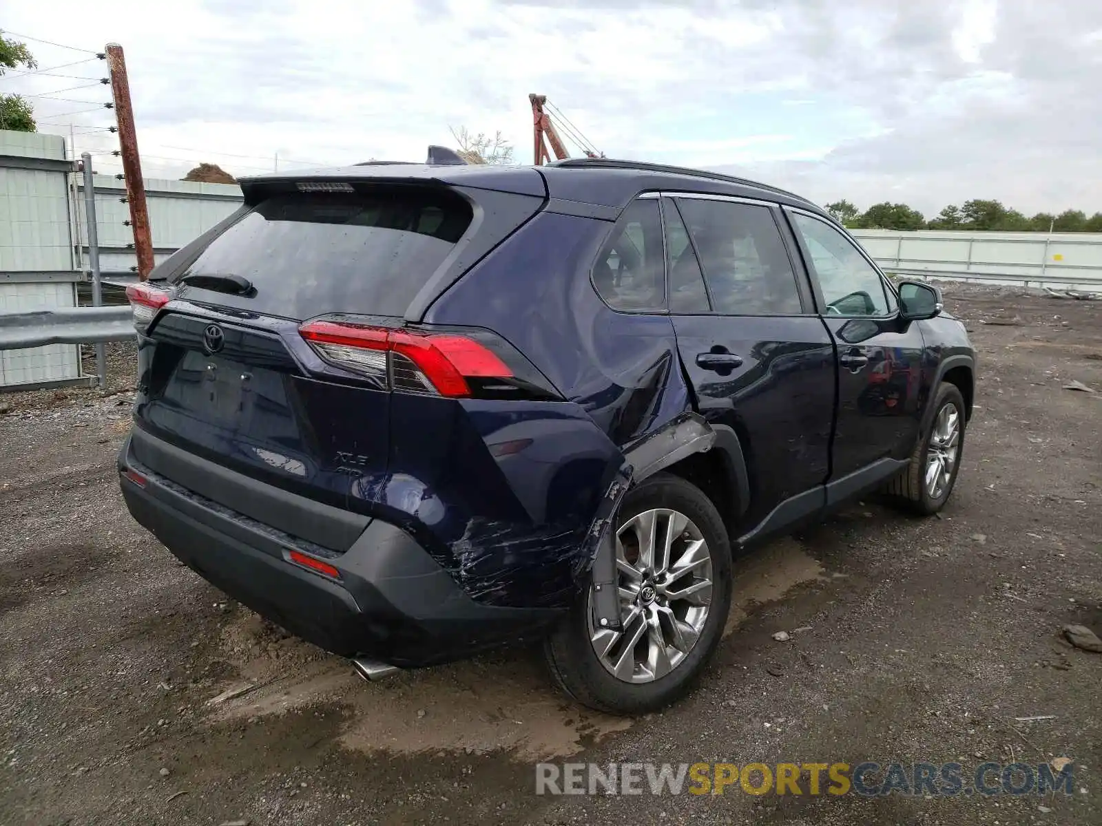 4 Фотография поврежденного автомобиля 2T3A1RFV4KW036605 TOYOTA RAV4 2019