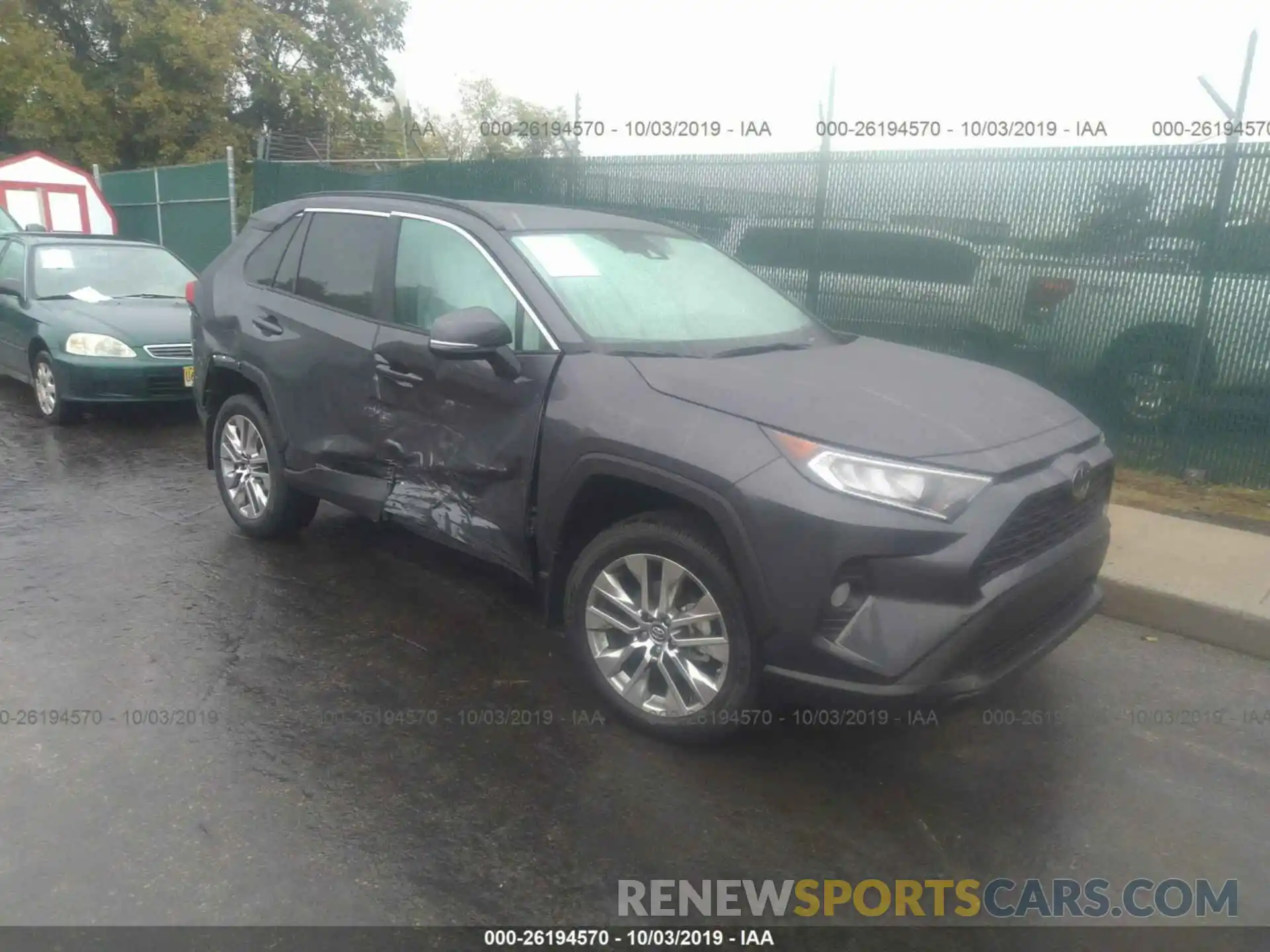 1 Photograph of a damaged car 2T3A1RFV4KW058569 TOYOTA RAV4 2019