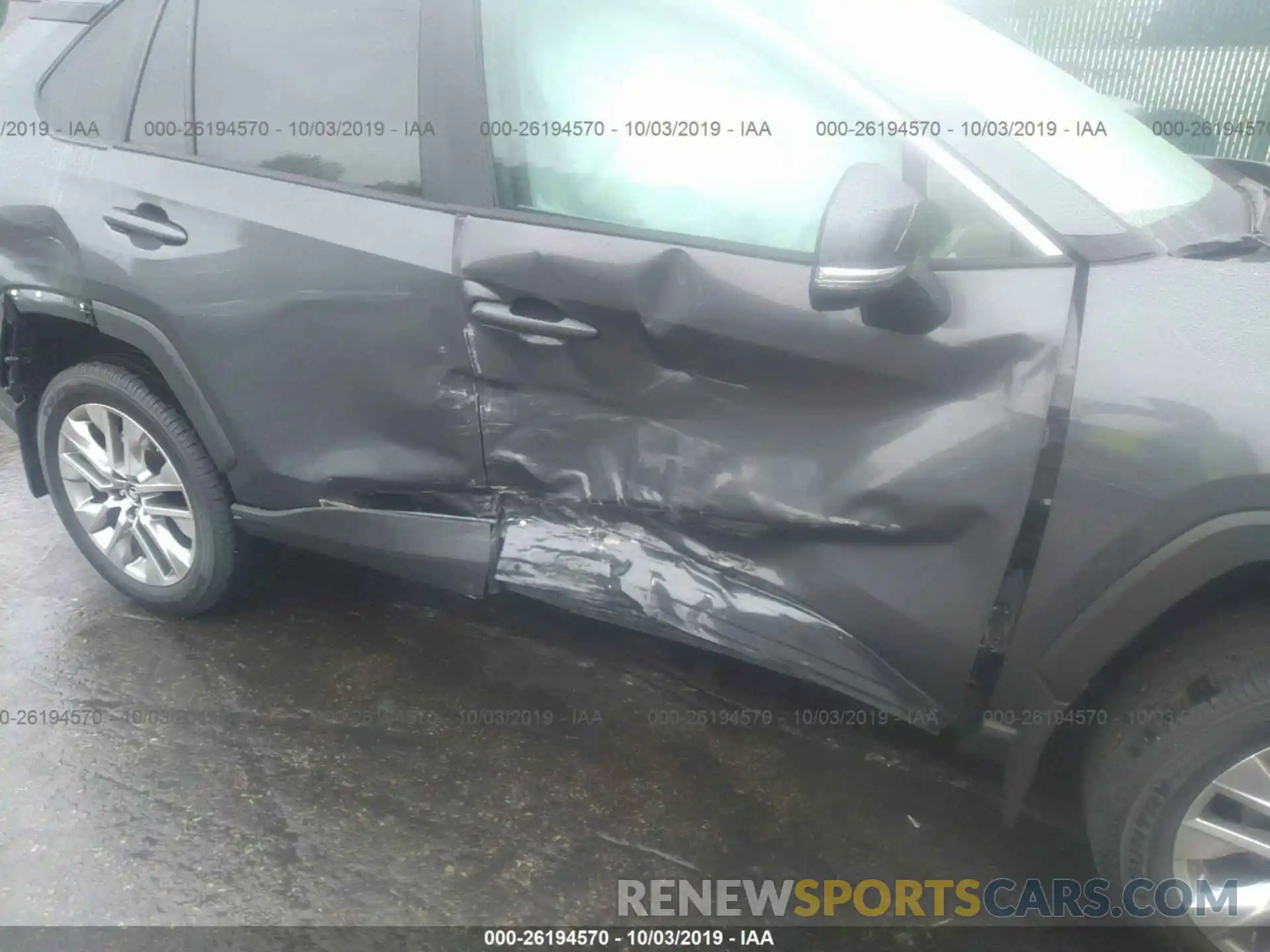 6 Photograph of a damaged car 2T3A1RFV4KW058569 TOYOTA RAV4 2019