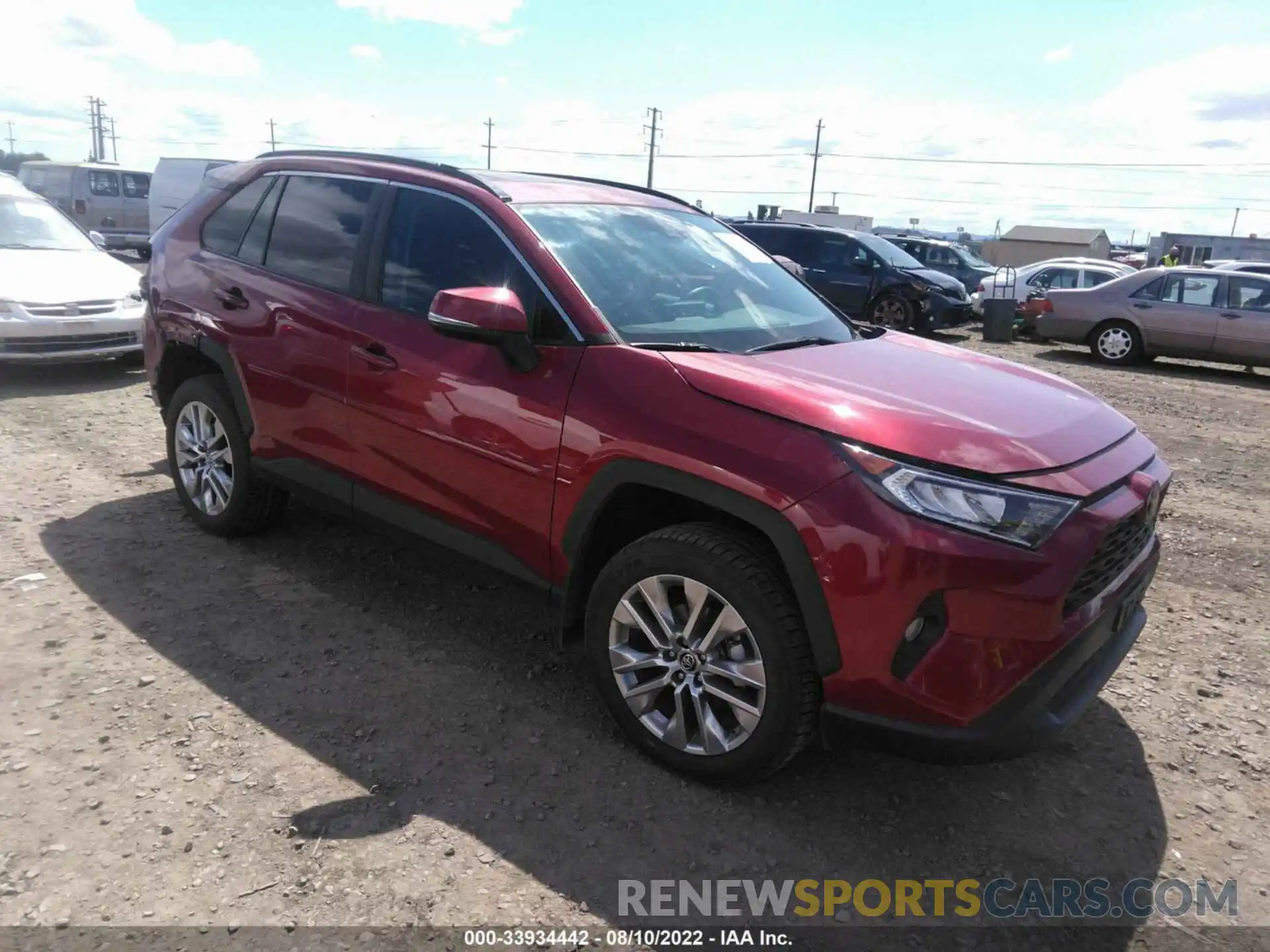 1 Фотография поврежденного автомобиля 2T3A1RFV5KC012394 TOYOTA RAV4 2019