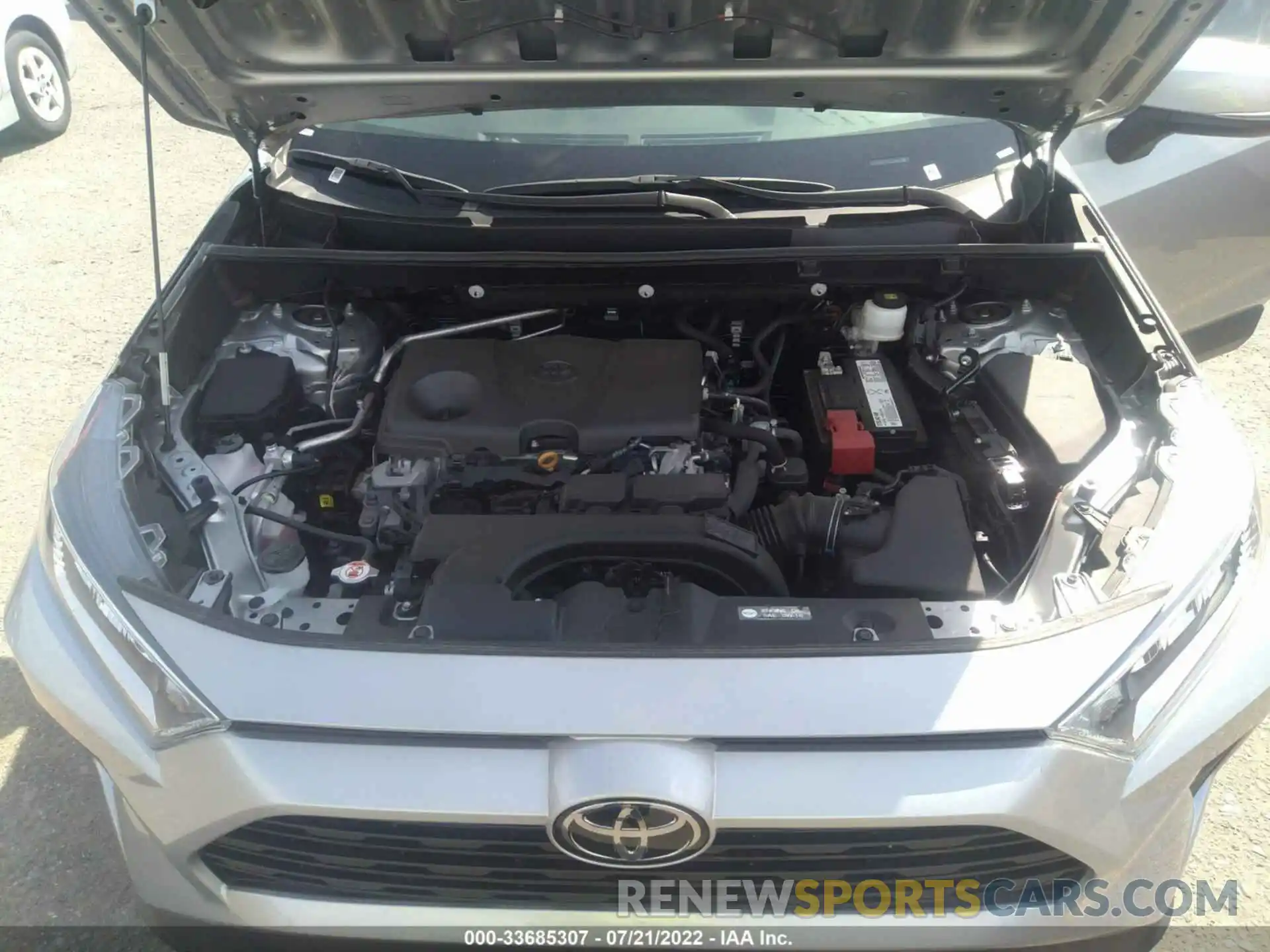 10 Фотография поврежденного автомобиля 2T3A1RFV5KC034525 TOYOTA RAV4 2019