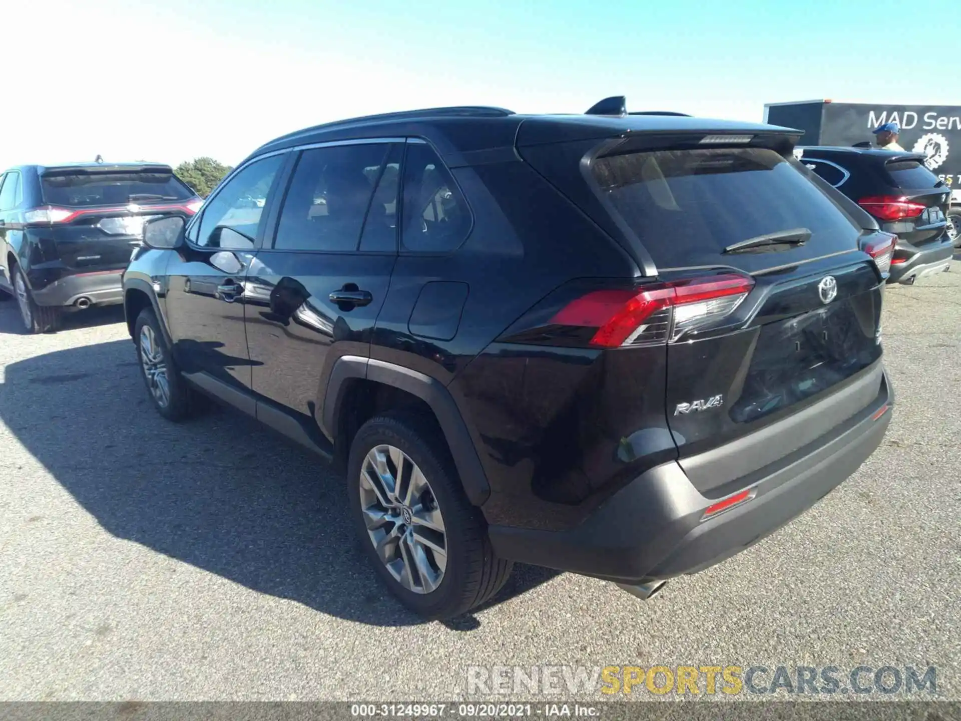 3 Photograph of a damaged car 2T3A1RFV5KC038879 TOYOTA RAV4 2019