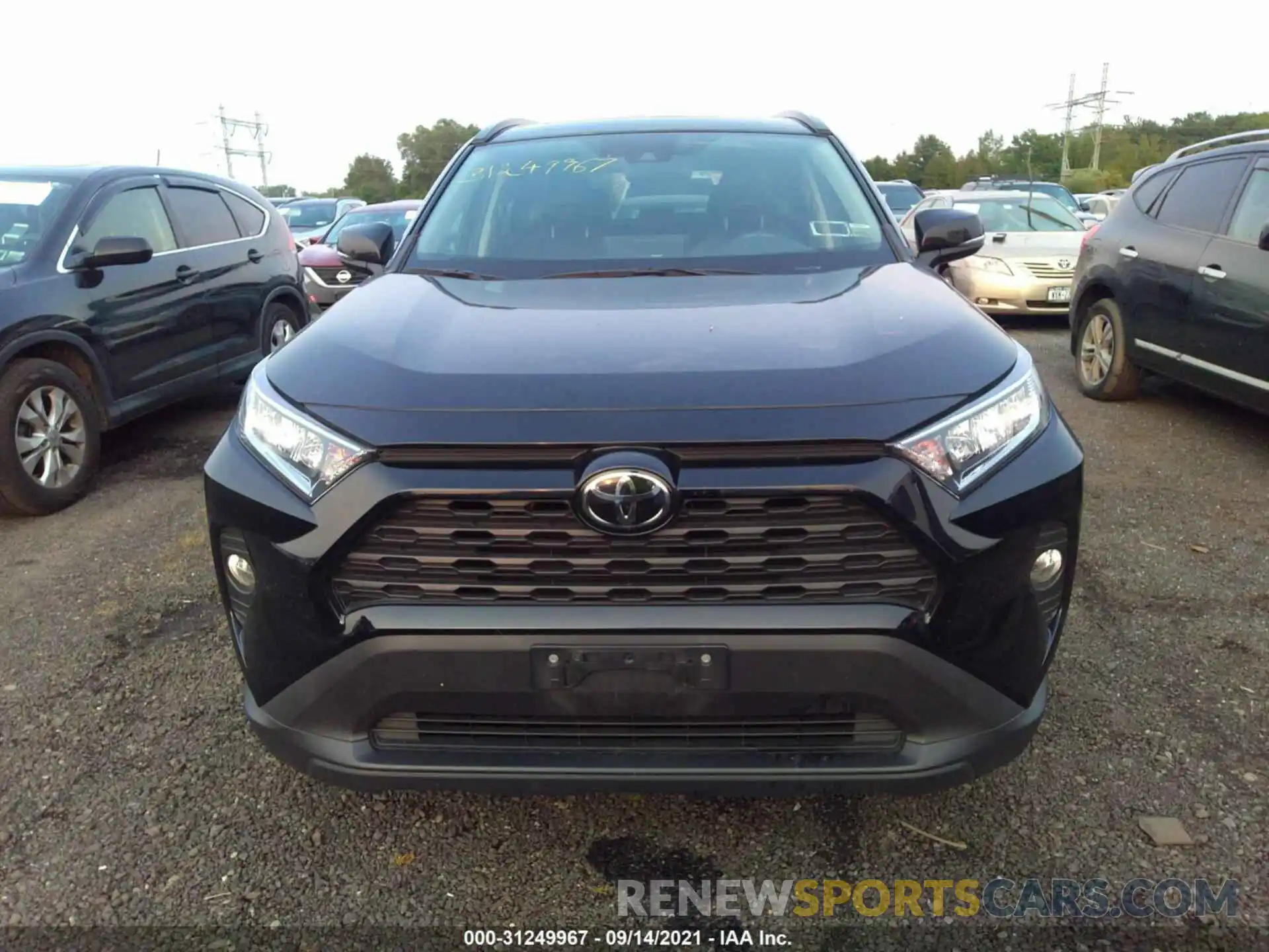 6 Photograph of a damaged car 2T3A1RFV5KC038879 TOYOTA RAV4 2019