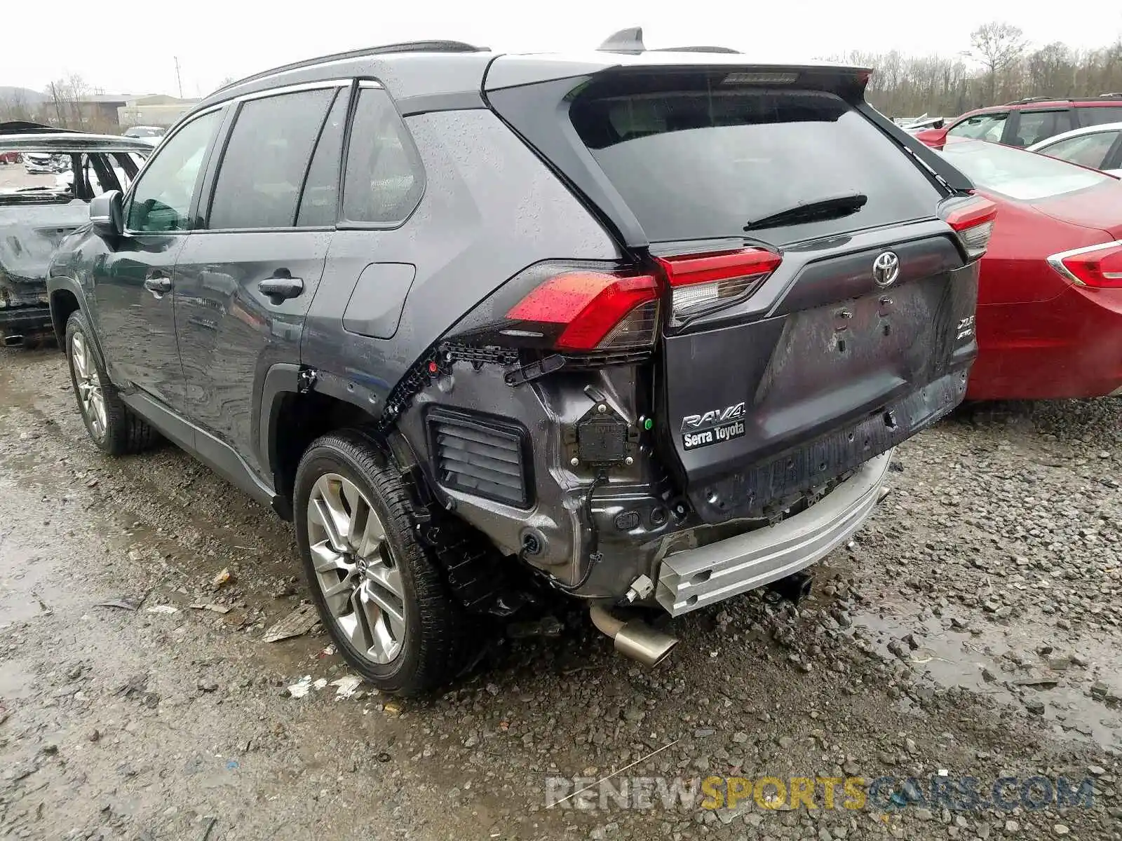 3 Фотография поврежденного автомобиля 2T3A1RFV5KC040888 TOYOTA RAV4 2019