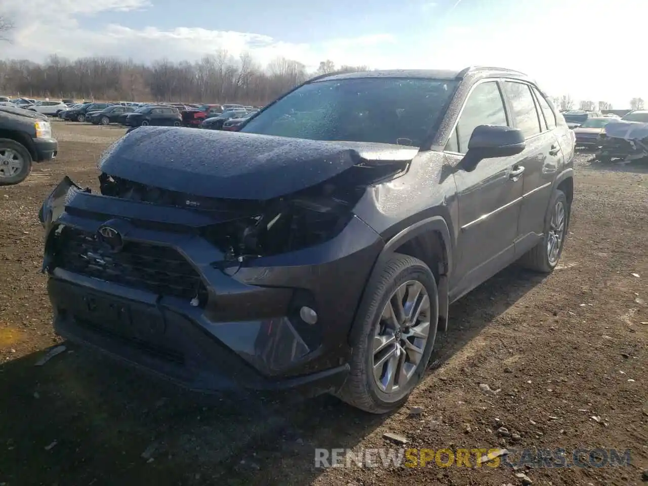 2 Фотография поврежденного автомобиля 2T3A1RFV5KW014404 TOYOTA RAV4 2019