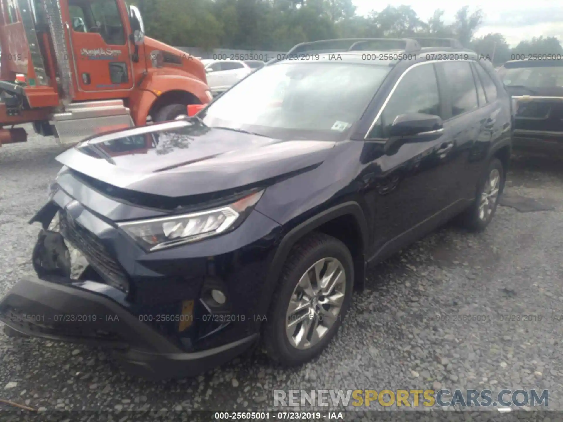 2 Фотография поврежденного автомобиля 2T3A1RFV5KW046642 TOYOTA RAV4 2019