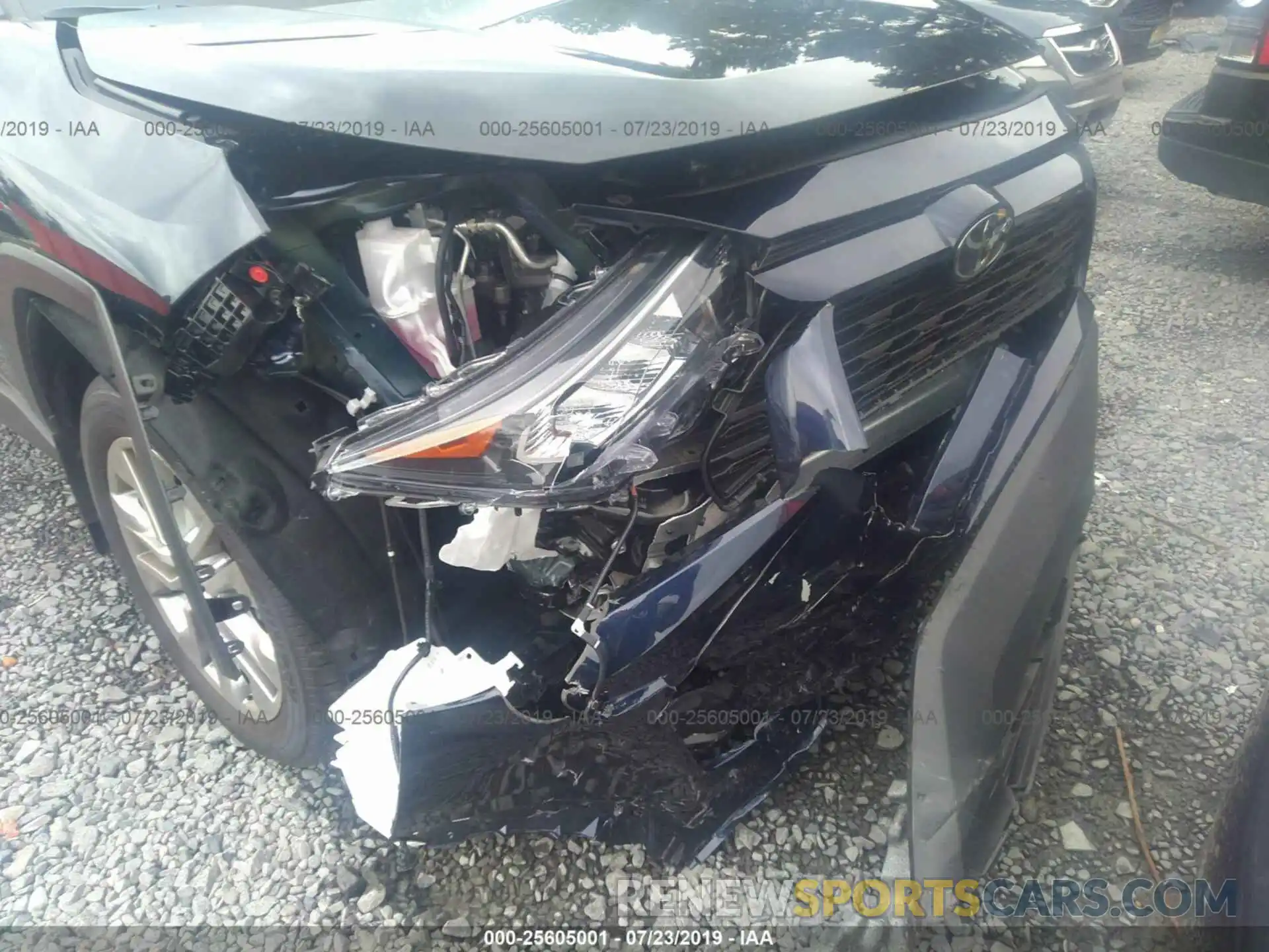 6 Photograph of a damaged car 2T3A1RFV5KW046642 TOYOTA RAV4 2019