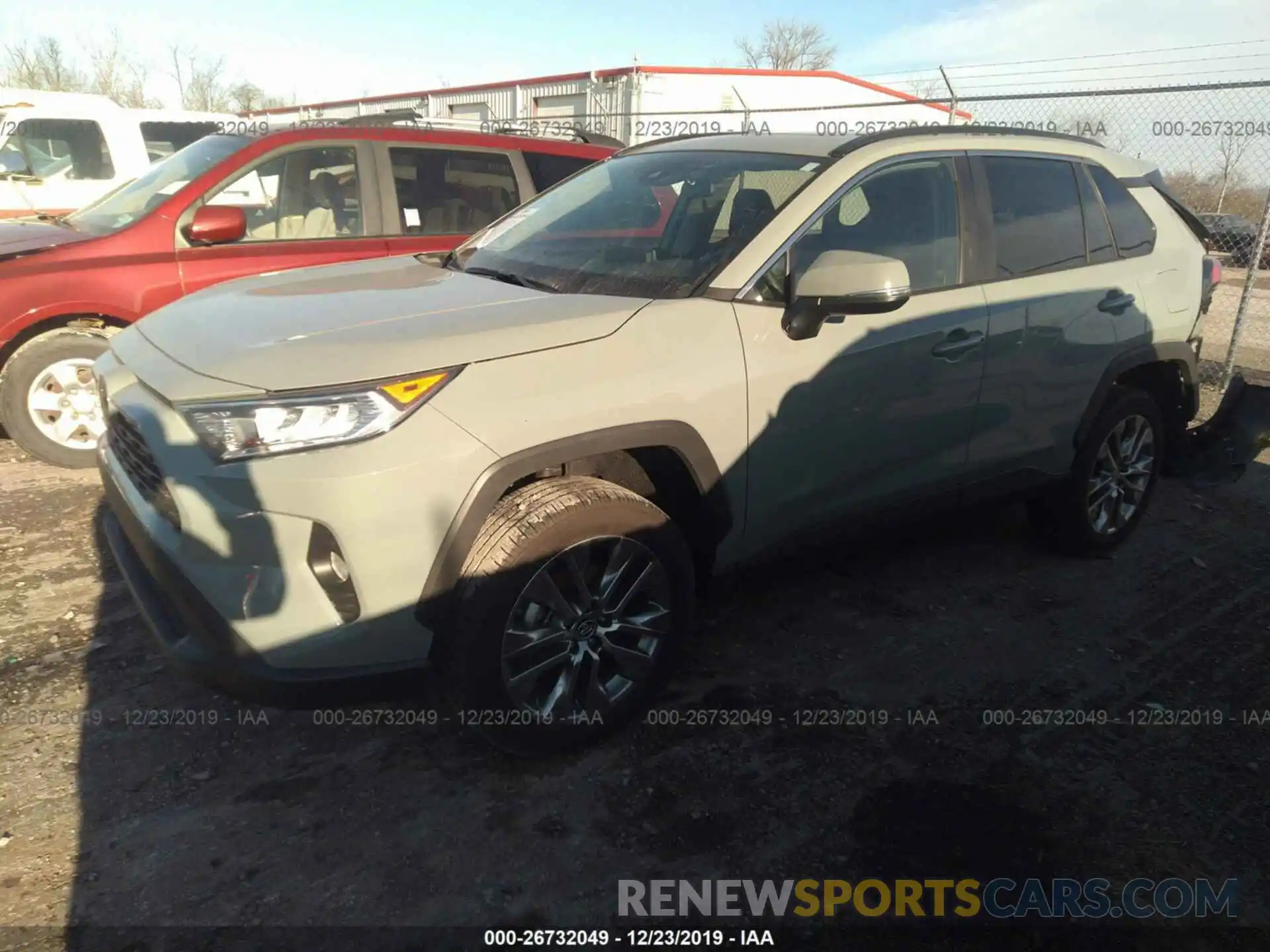 2 Фотография поврежденного автомобиля 2T3A1RFV5KW069290 TOYOTA RAV4 2019